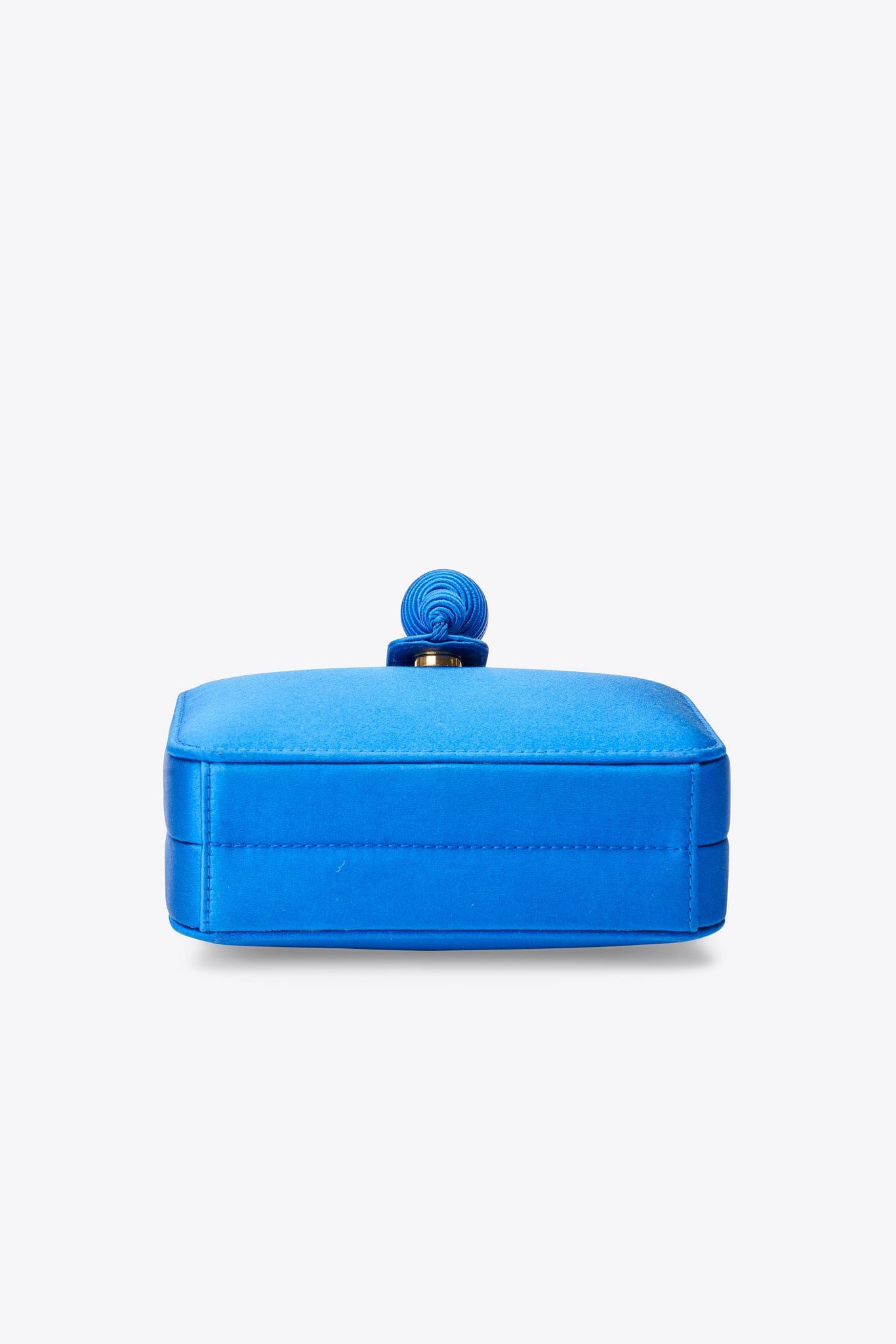 Loewe Vintage Blue Silk Tassel Evening Bag