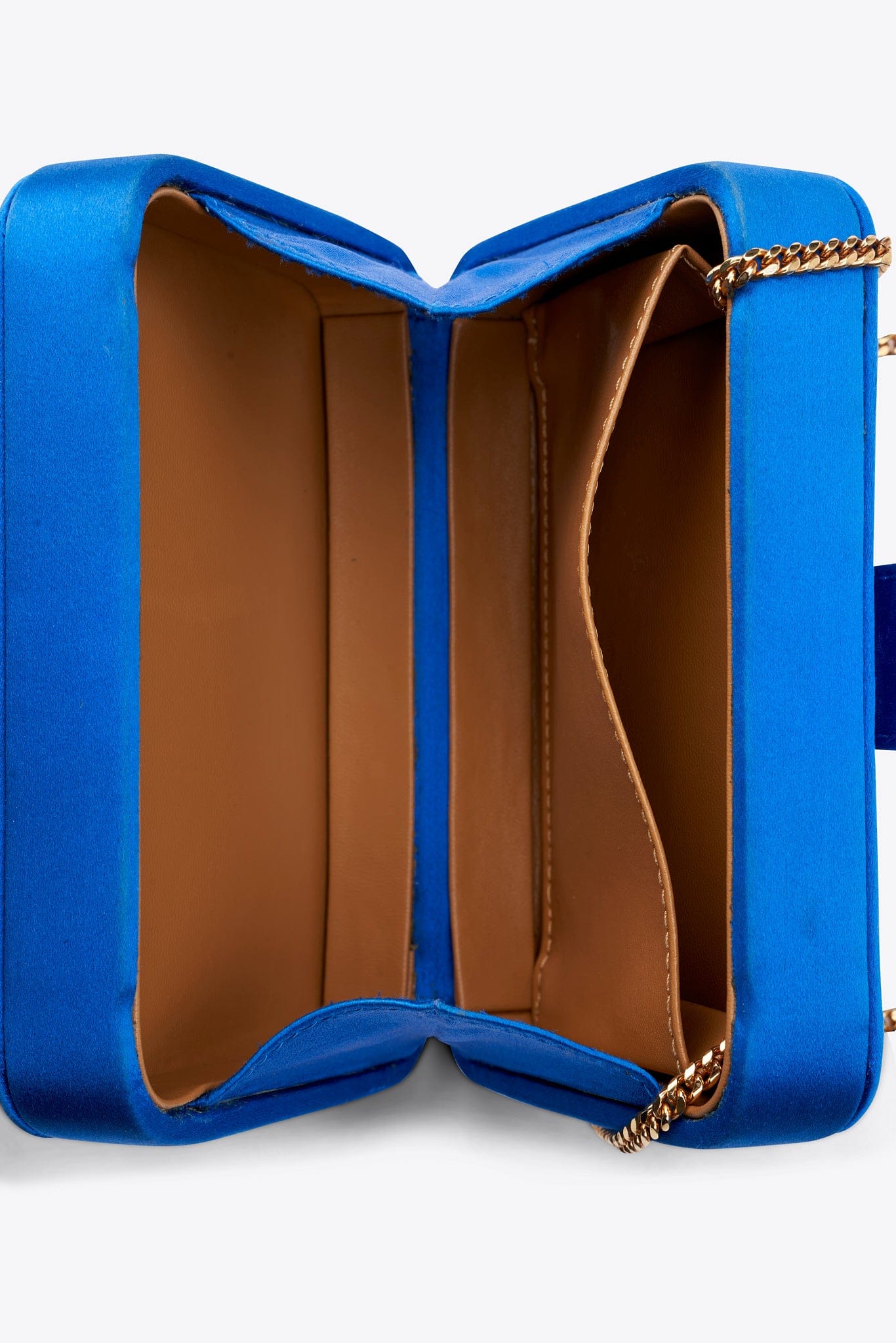 Loewe Vintage Blue Silk Tassel Evening Bag