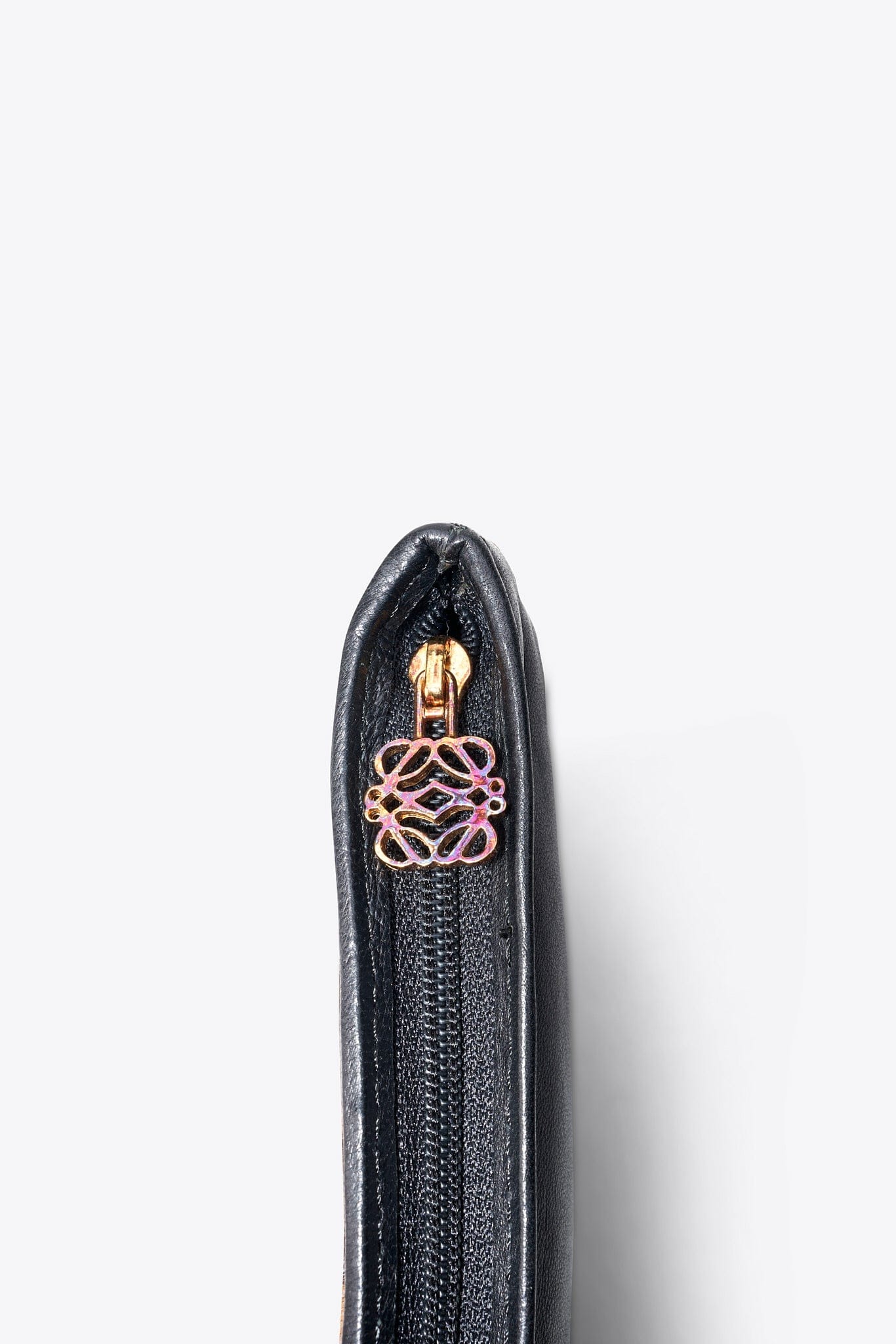 Vintage Loewe Leopard Print Calf Hair Pouch