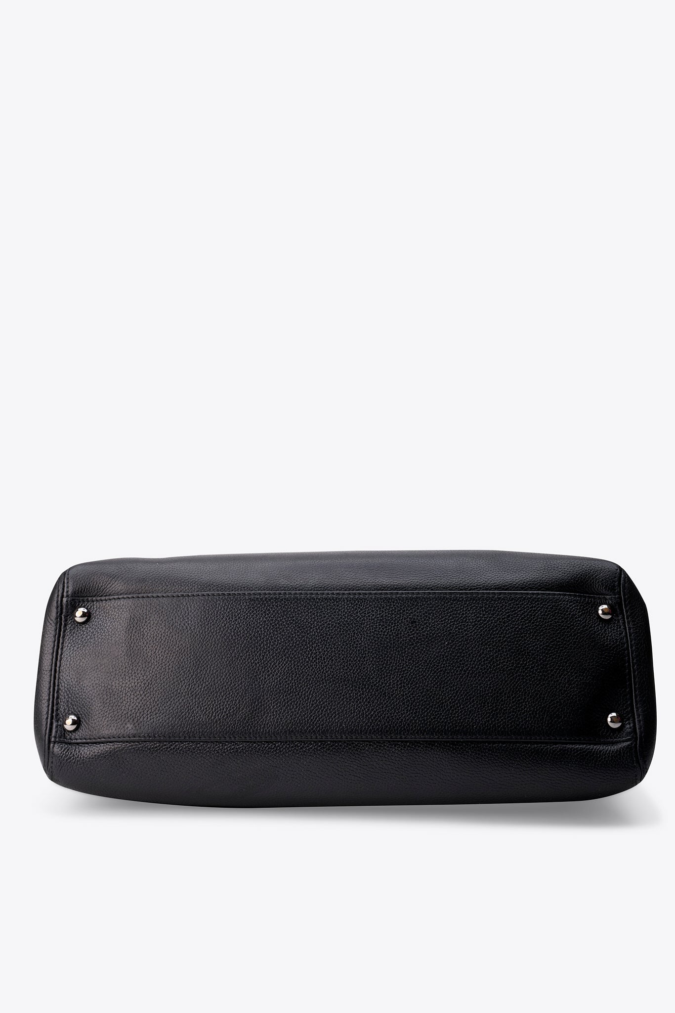 Bolso tote vintage de cuero Chanel Executive Caviar