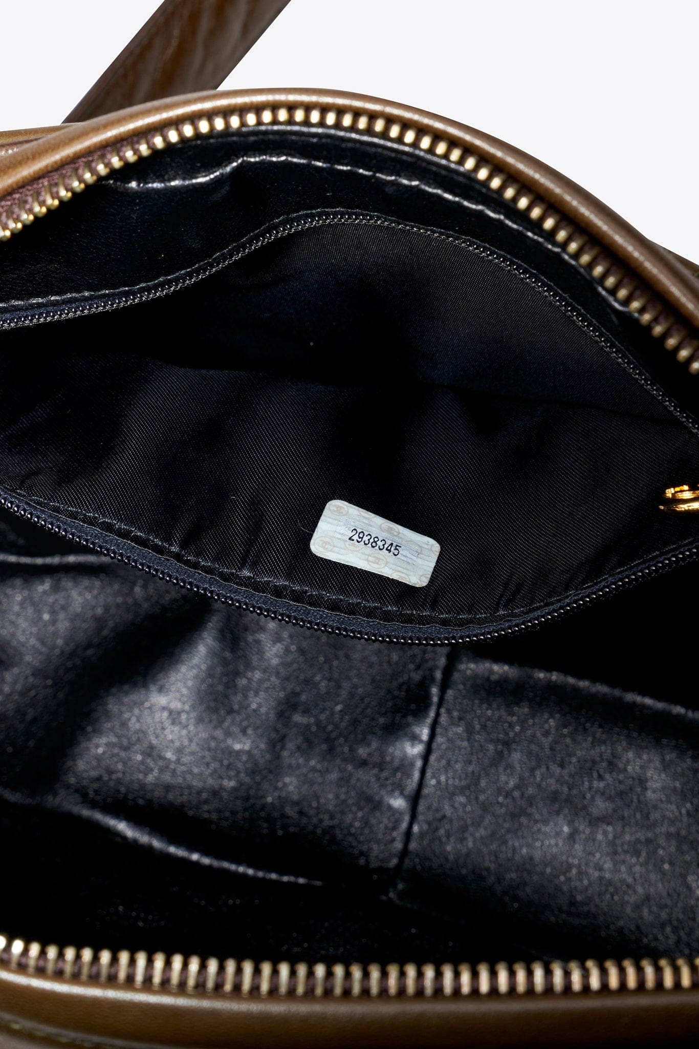 Vintage Chanel Brown Quilted Leather Camera Bag