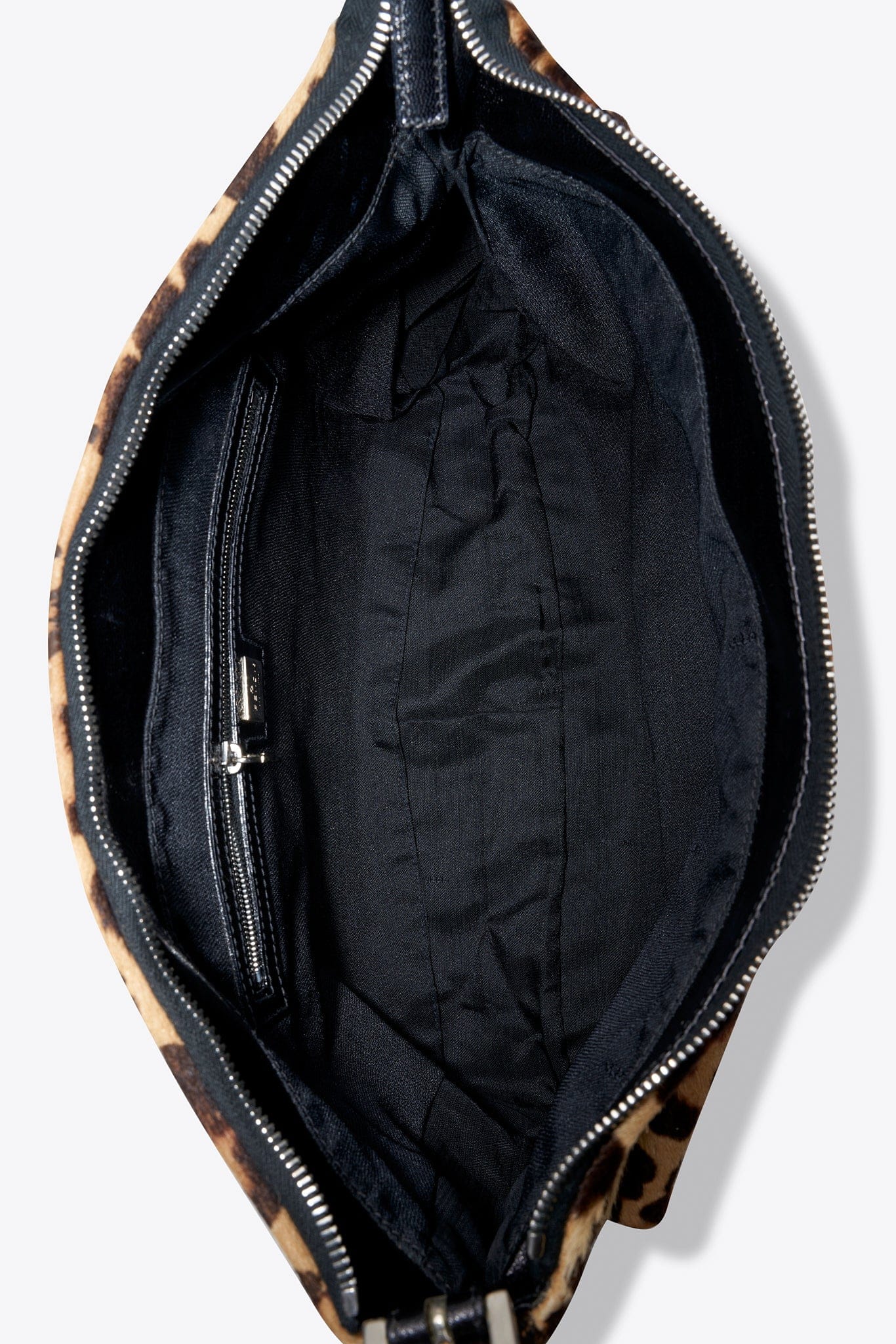 Fendi Vintage Mamma Baguette in Leopard Print Calf Hair