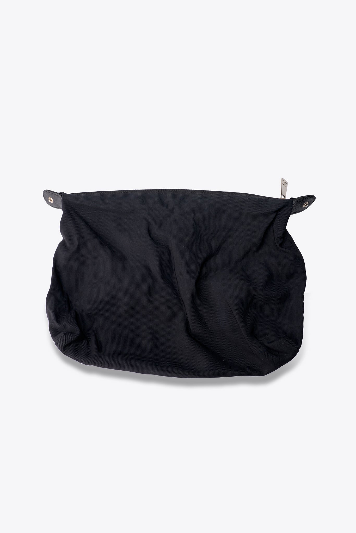 Vintage Chanel Executive Black Caviar Leather Tote Bag