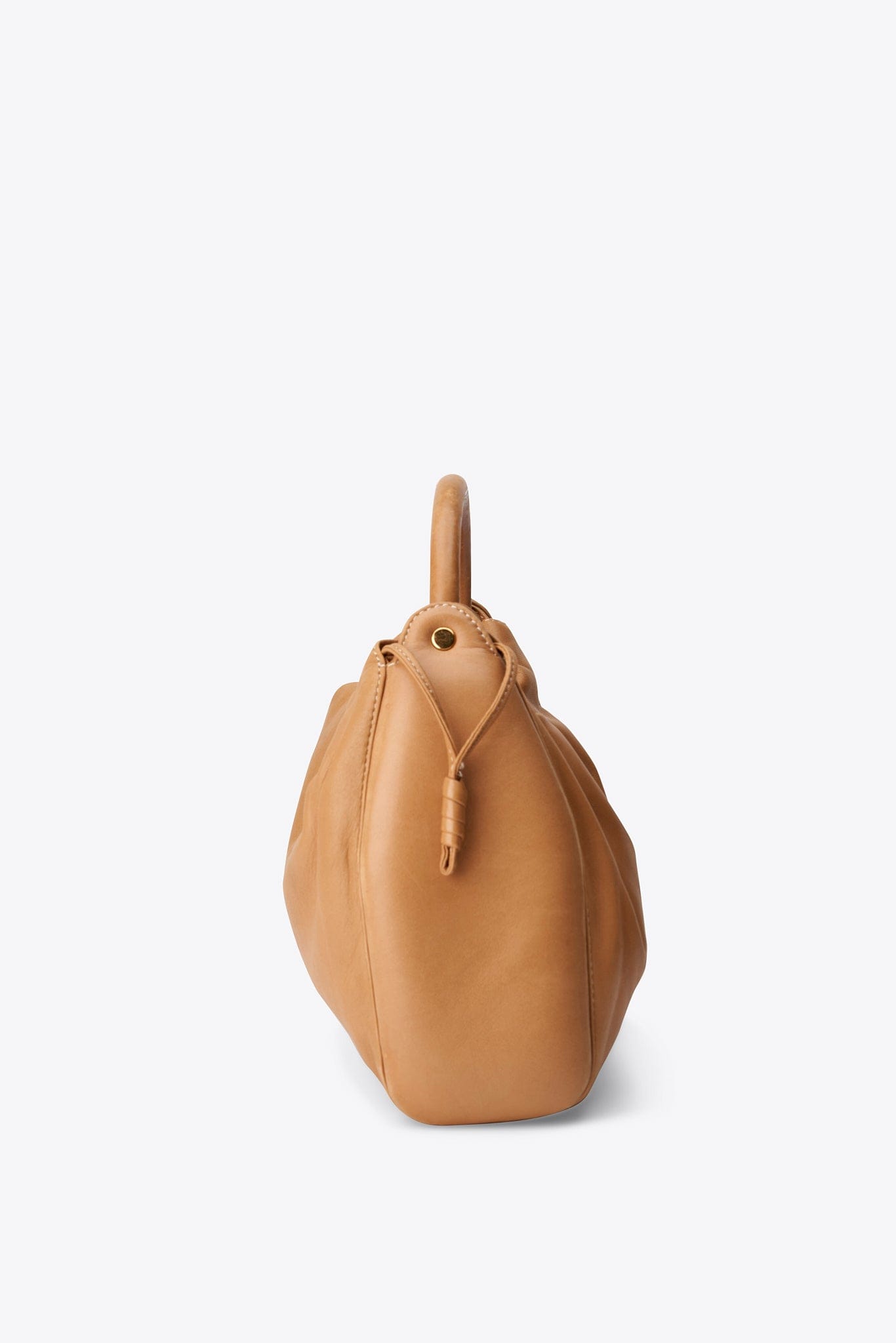 Vintage Loewe Tan Leather Shoulder Bag