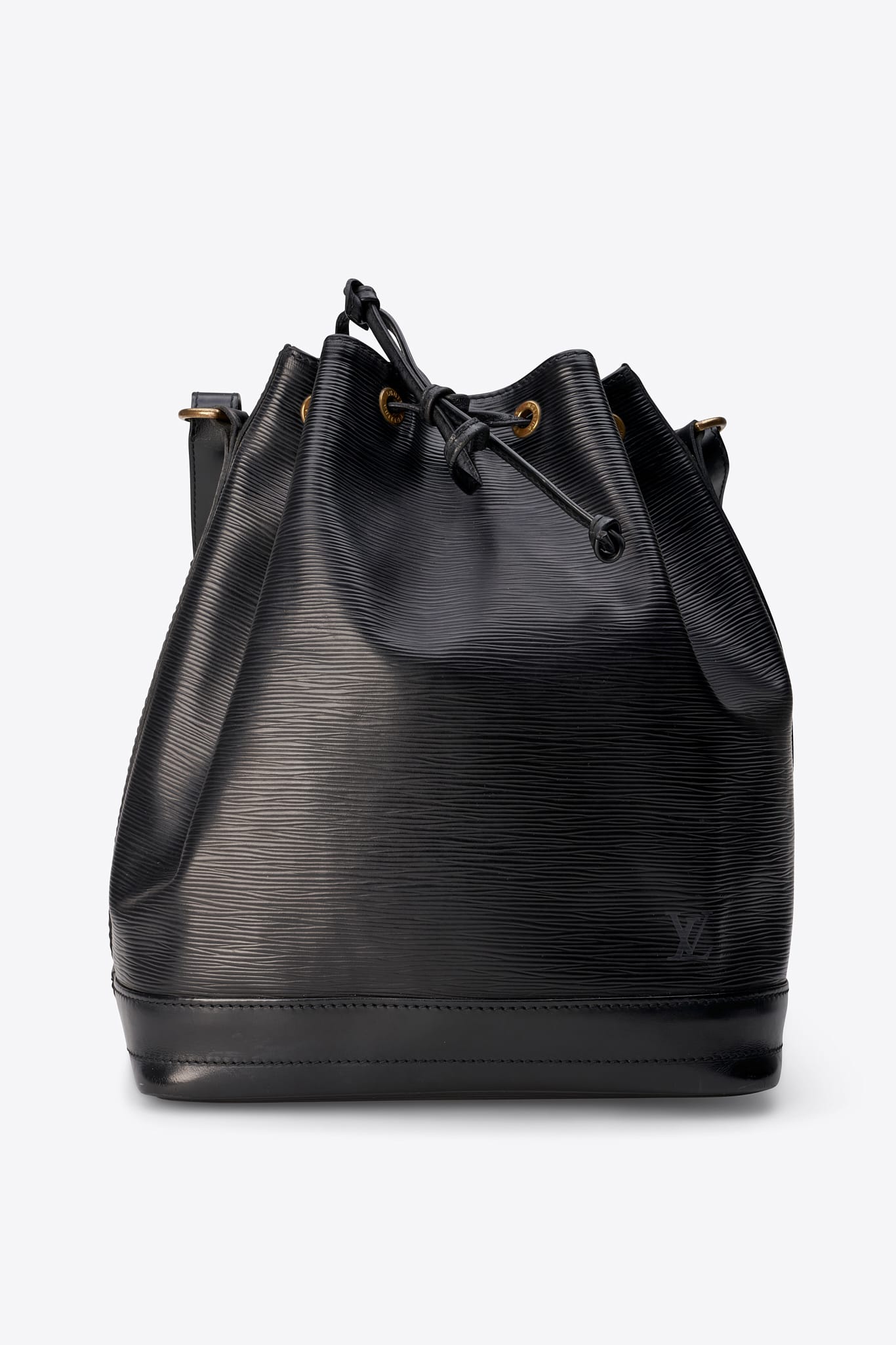 Louis Vuitton Noé Epi Leather Bucket Bag Black
