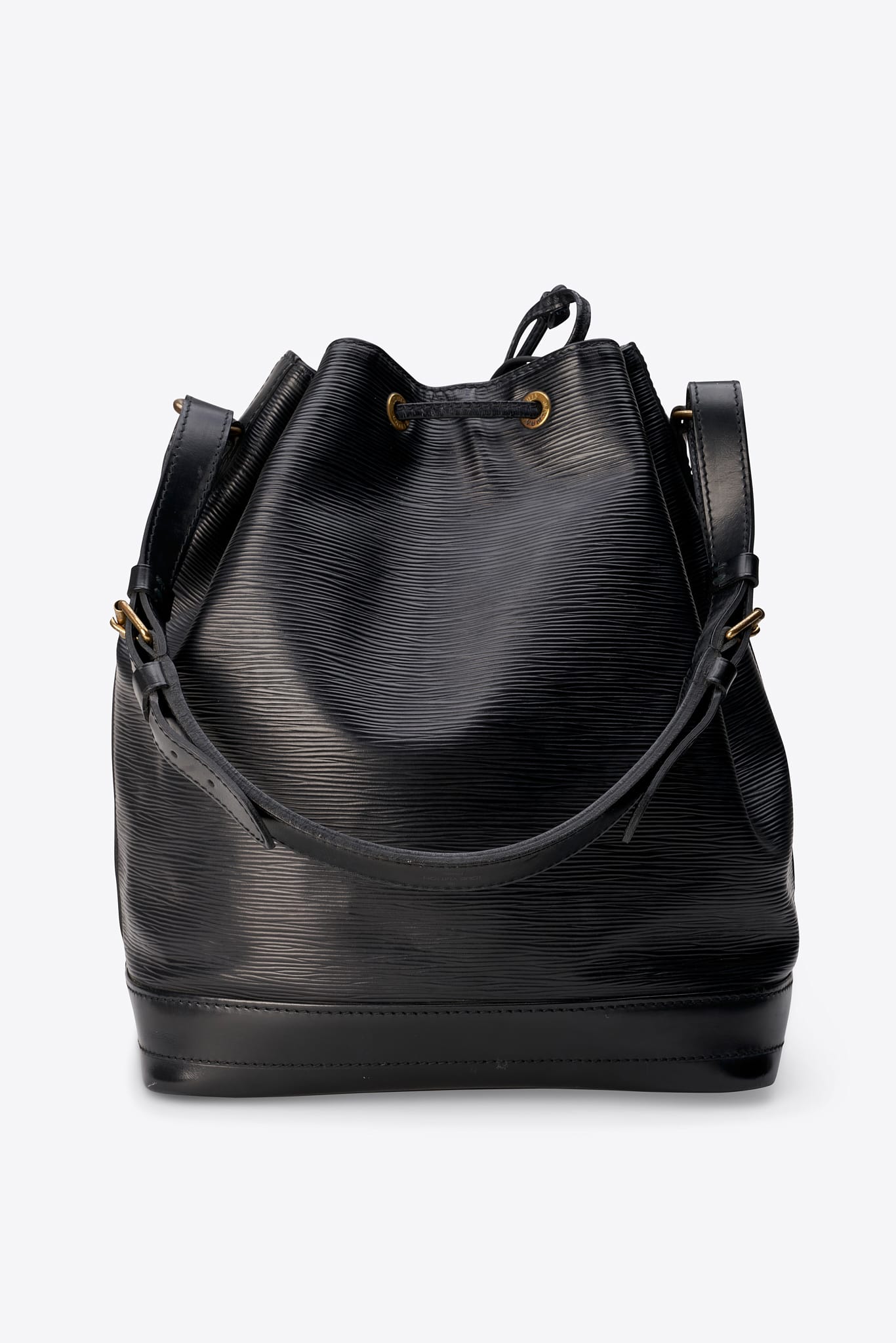 Louis Vuitton Noé Epi Leather Bucket Bag Black