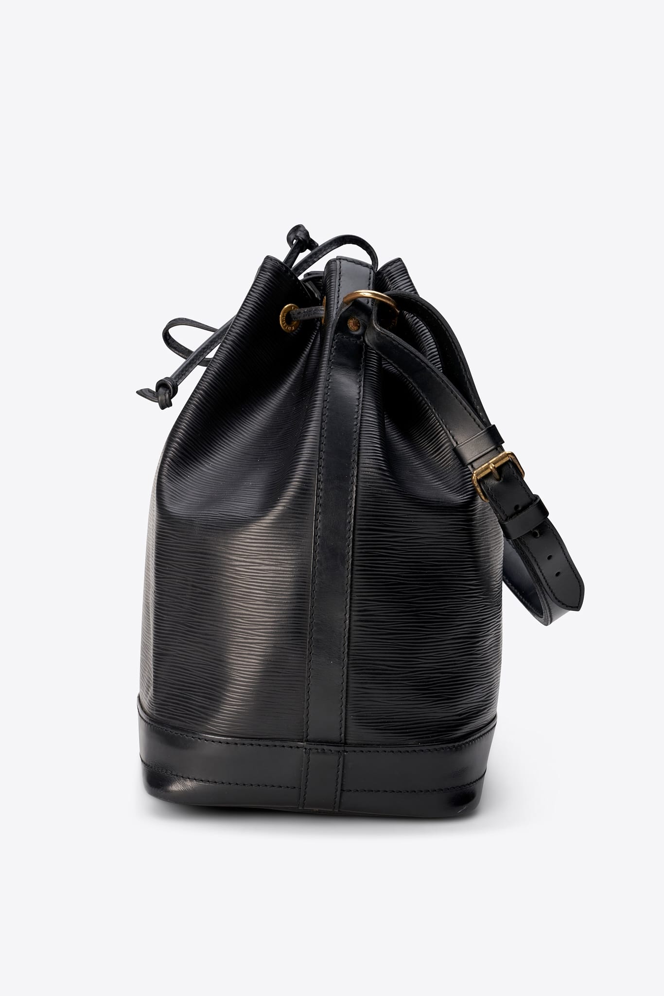 Louis Vuitton Noé Epi Leather Bucket Bag Black