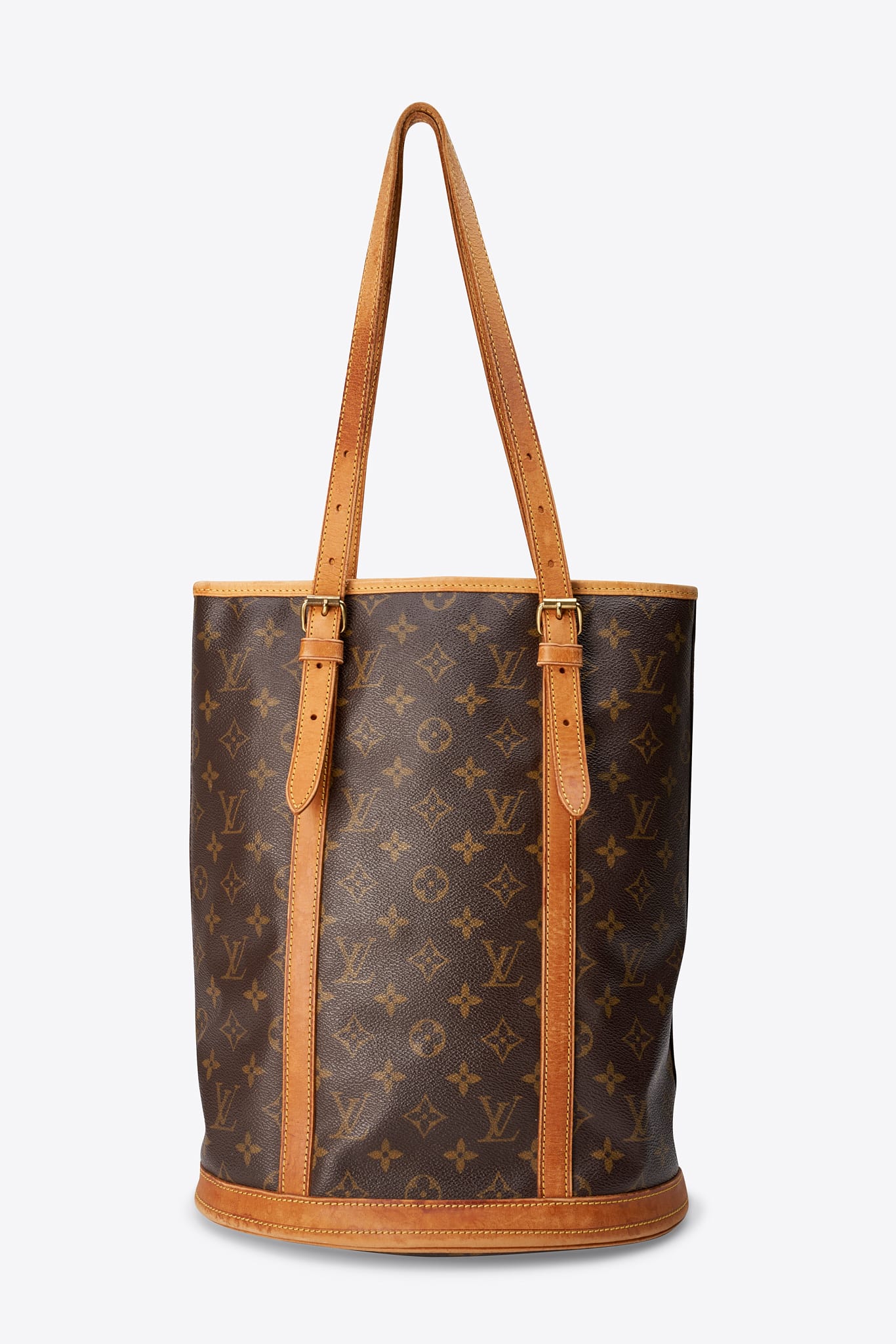 Vintage Louis Vuitton Monogram Canvas Bucket Tote – The Hosta