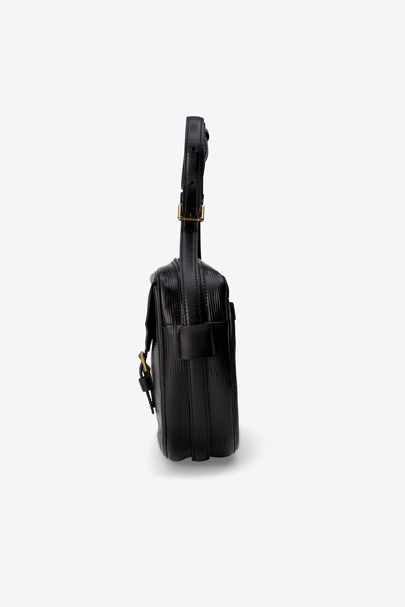 Vintage Louis Vuitton Epi Jeune Fille Shoulder Bag Black