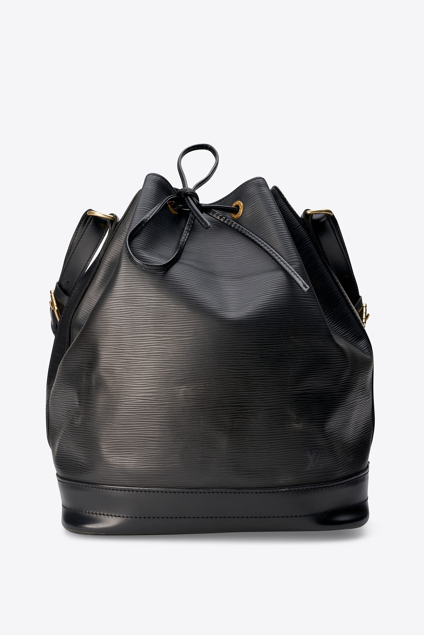 Louis Vuitton Noé Epi Leather Bucket Bag Black