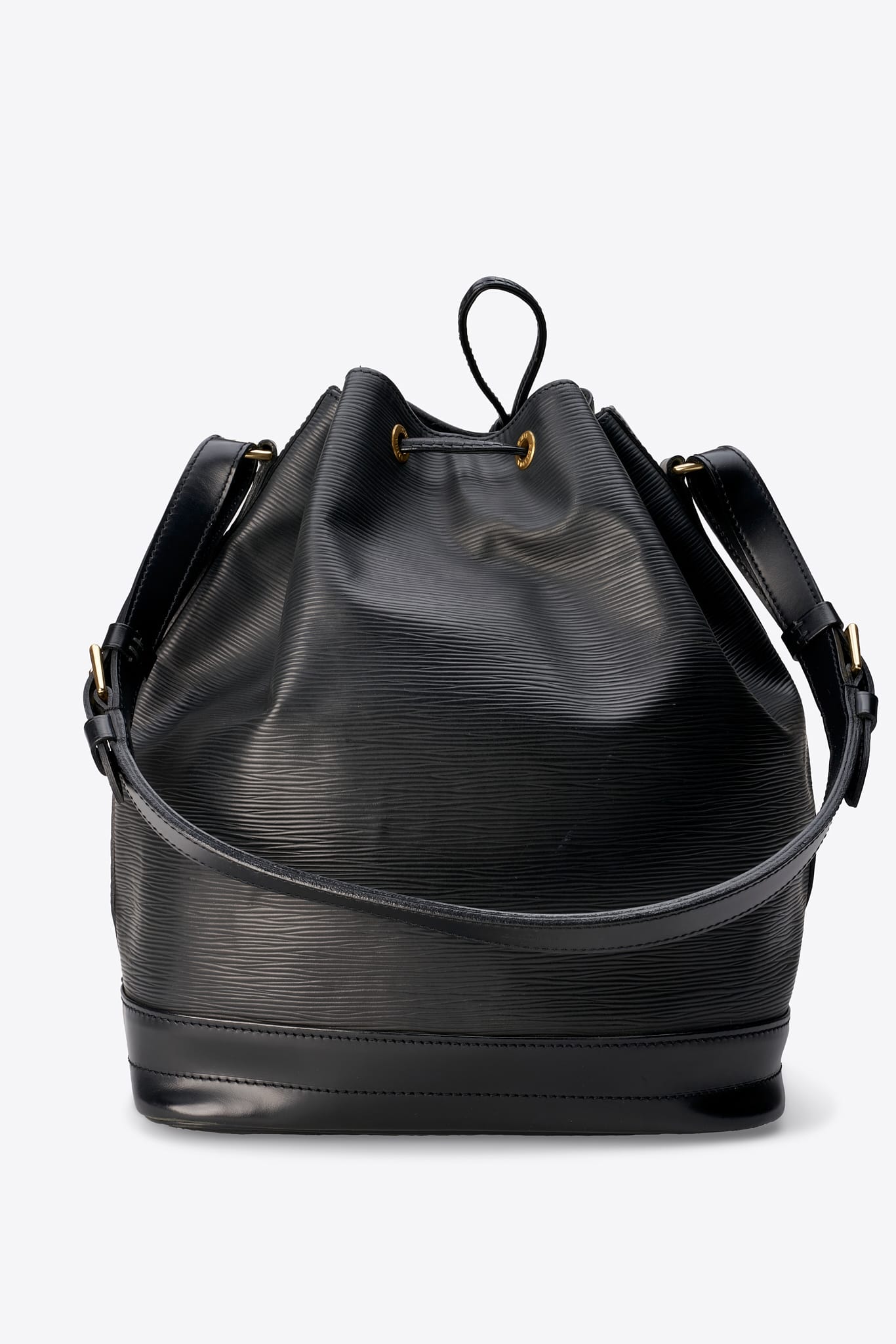 Louis Vuitton Noé Epi Leather Bucket Bag Black