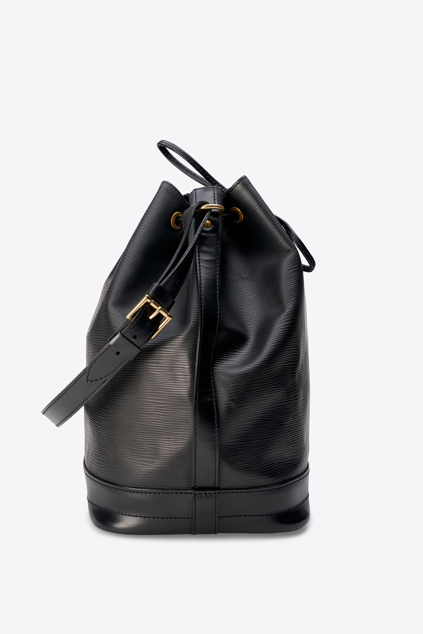 Louis Vuitton Noé Epi Leather Bucket Bag Black
