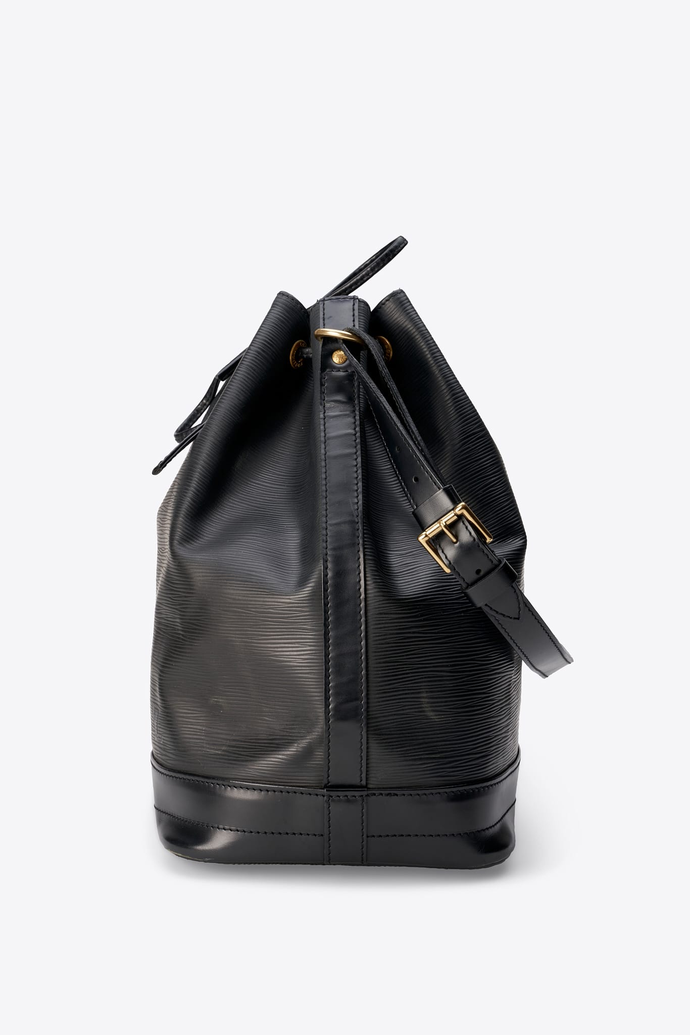 Louis Vuitton Noé Epi Leather Bucket Bag Black