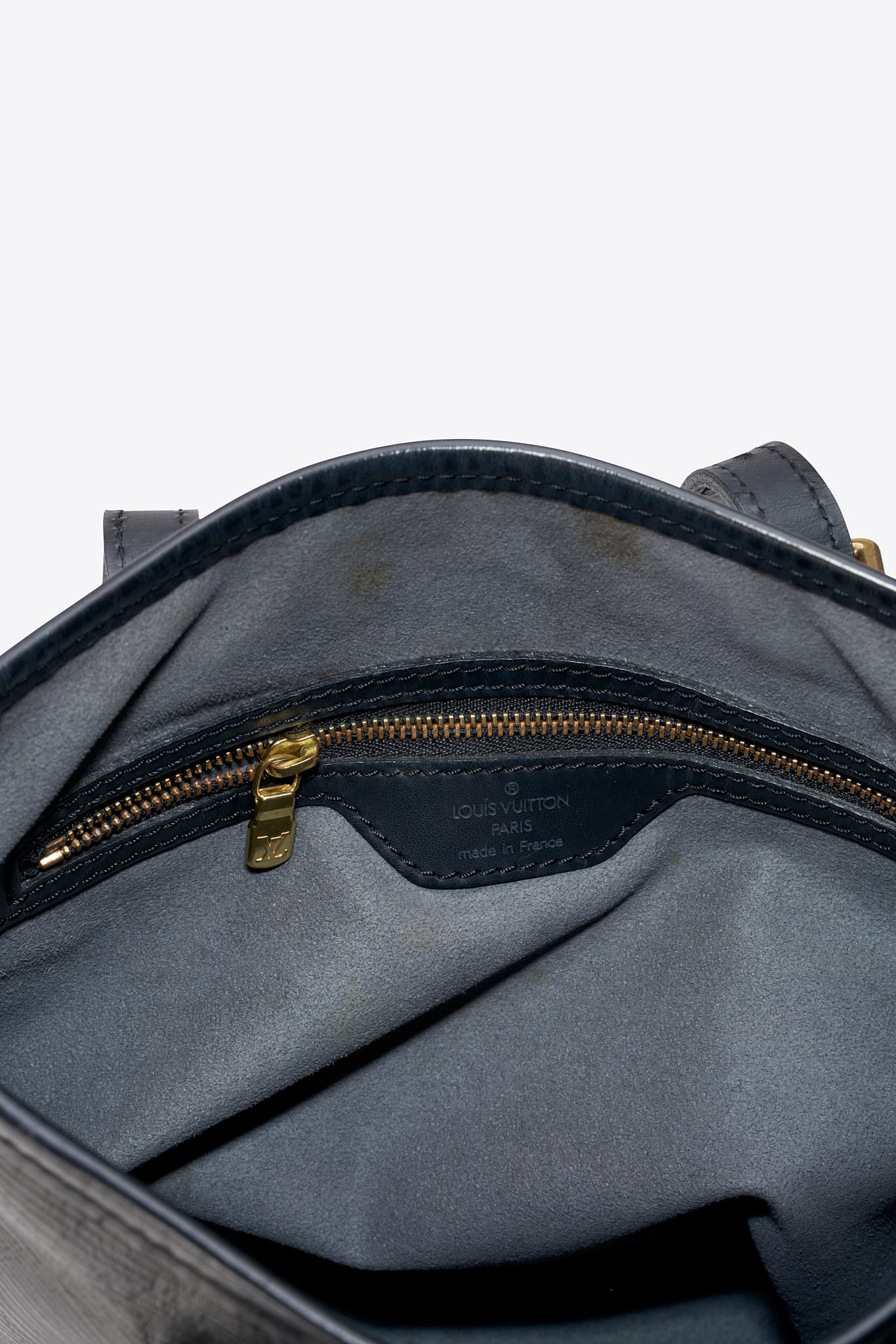 Vintage Louis Vuitton Epi Leather Bucket Bag Black