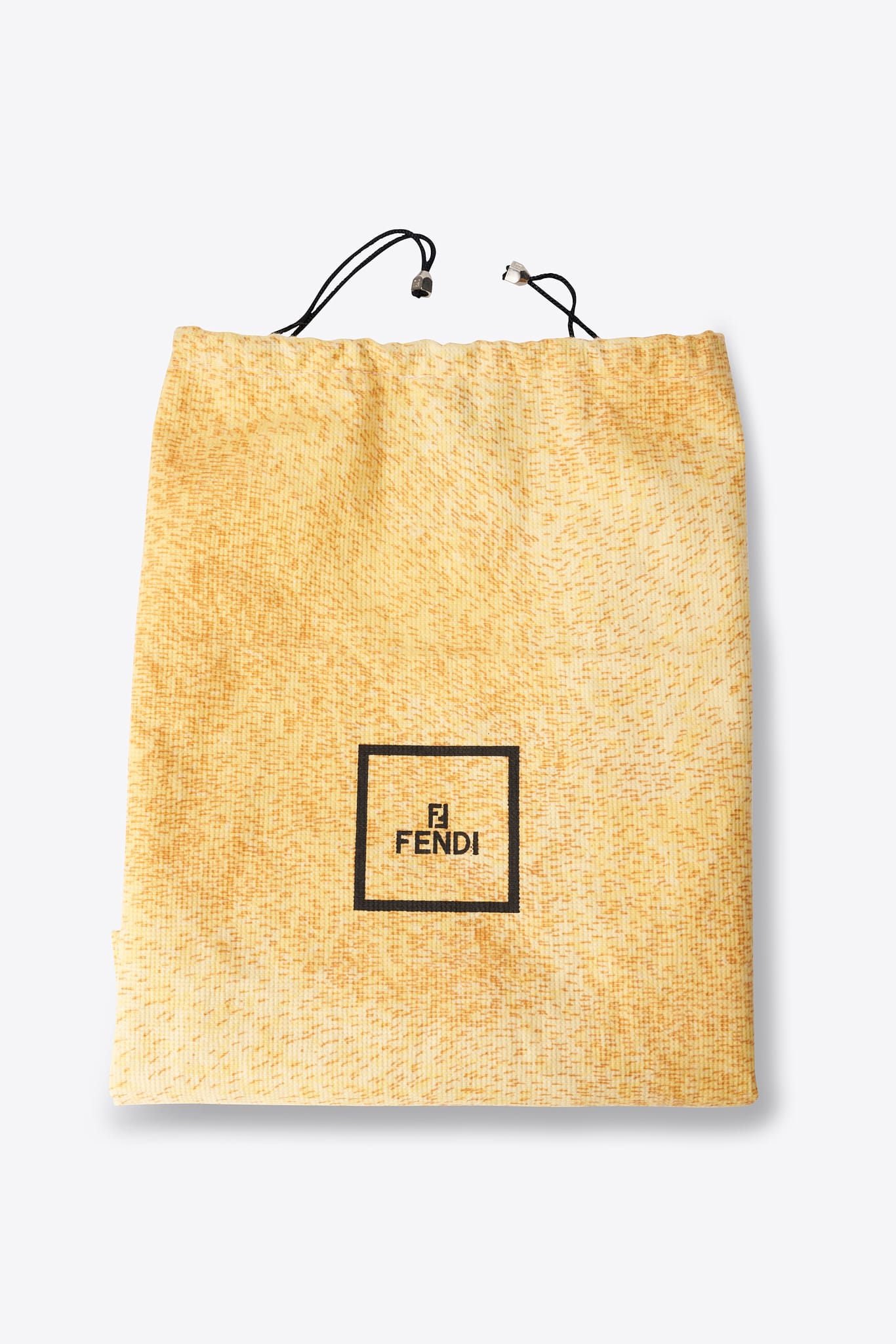 Vintage Fendi Brown Zucchino Boston Bag