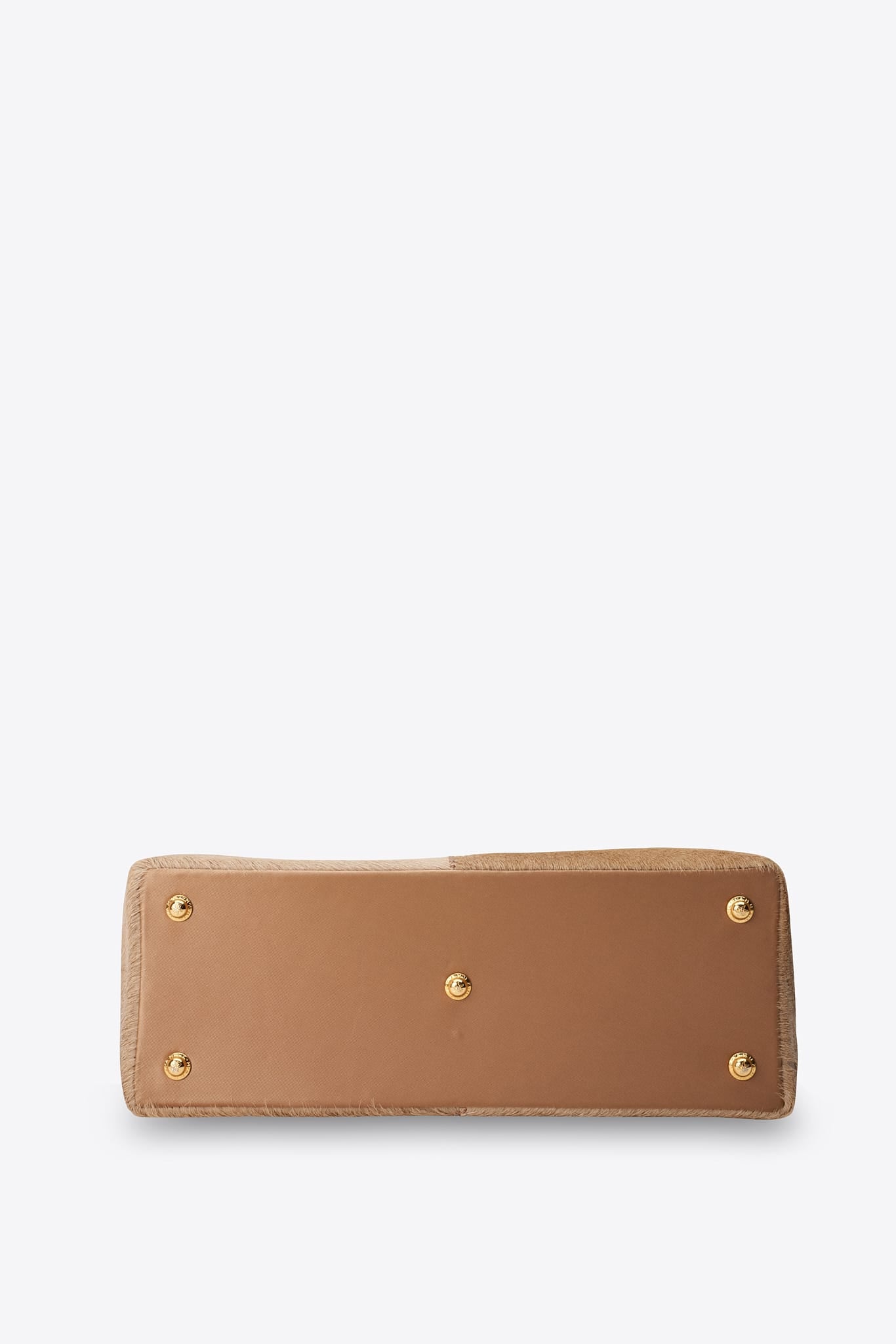 Vintage Mamuz Beige Calf Hair Shoulder Bag