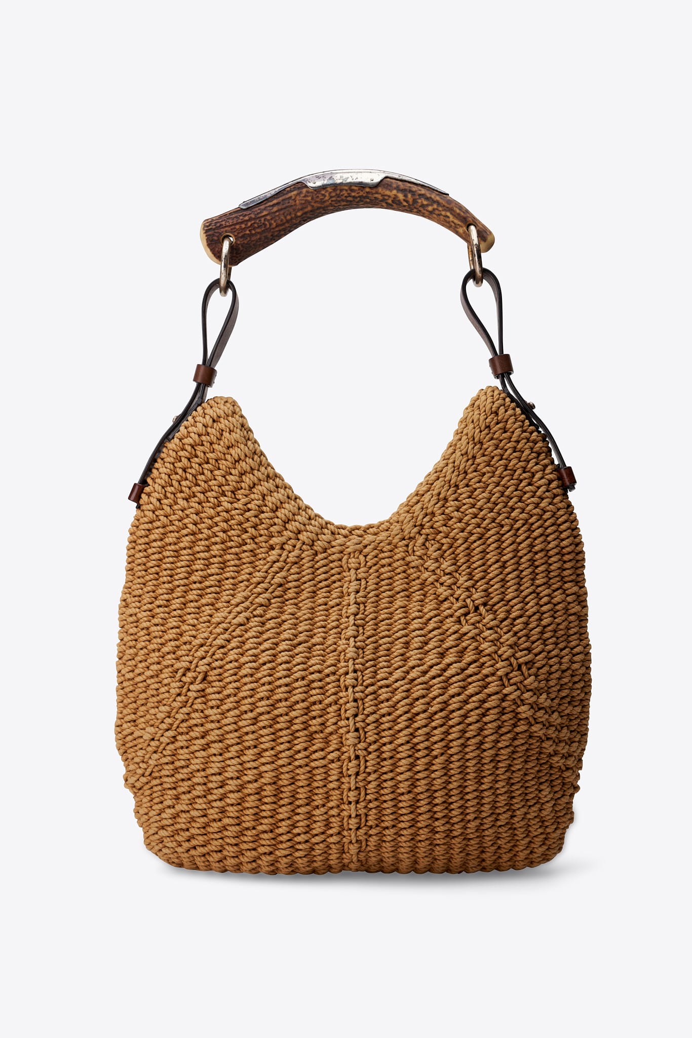 Vintage YSL Raffia Mombasa Shoulder Bag