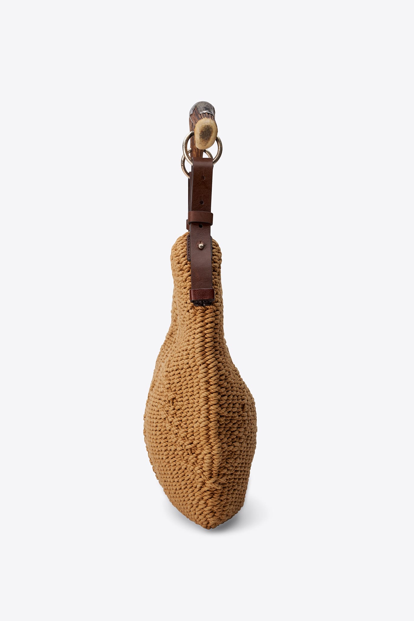 Vintage YSL Raffia Mombasa Shoulder Bag
