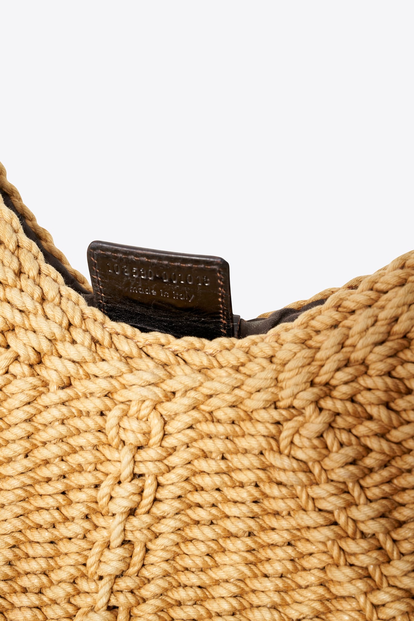 Vintage YSL Raffia Mombasa Shoulder Bag