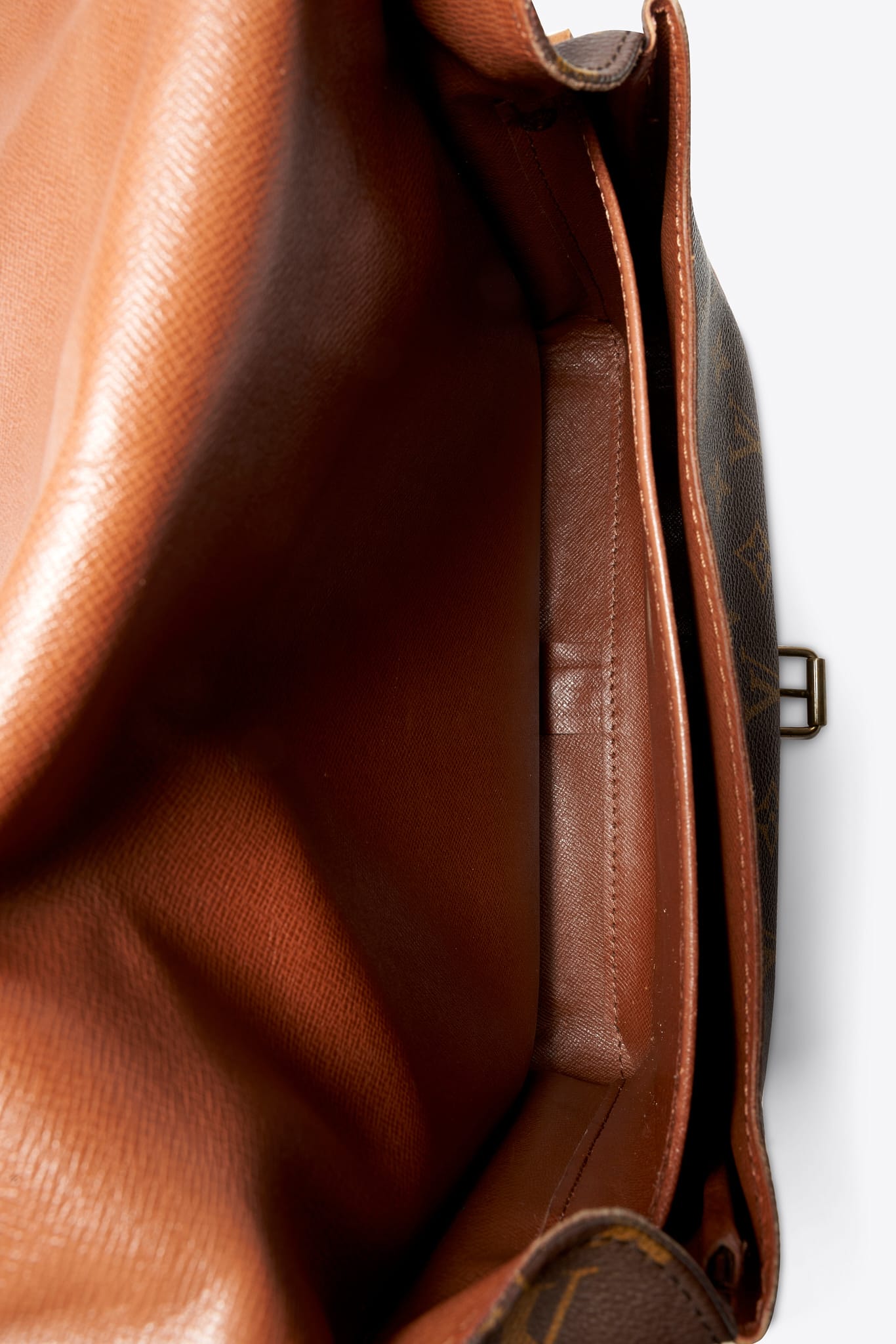 Vintage Louis Vuitton Cartouchière GM Monogram Shoulder Bag