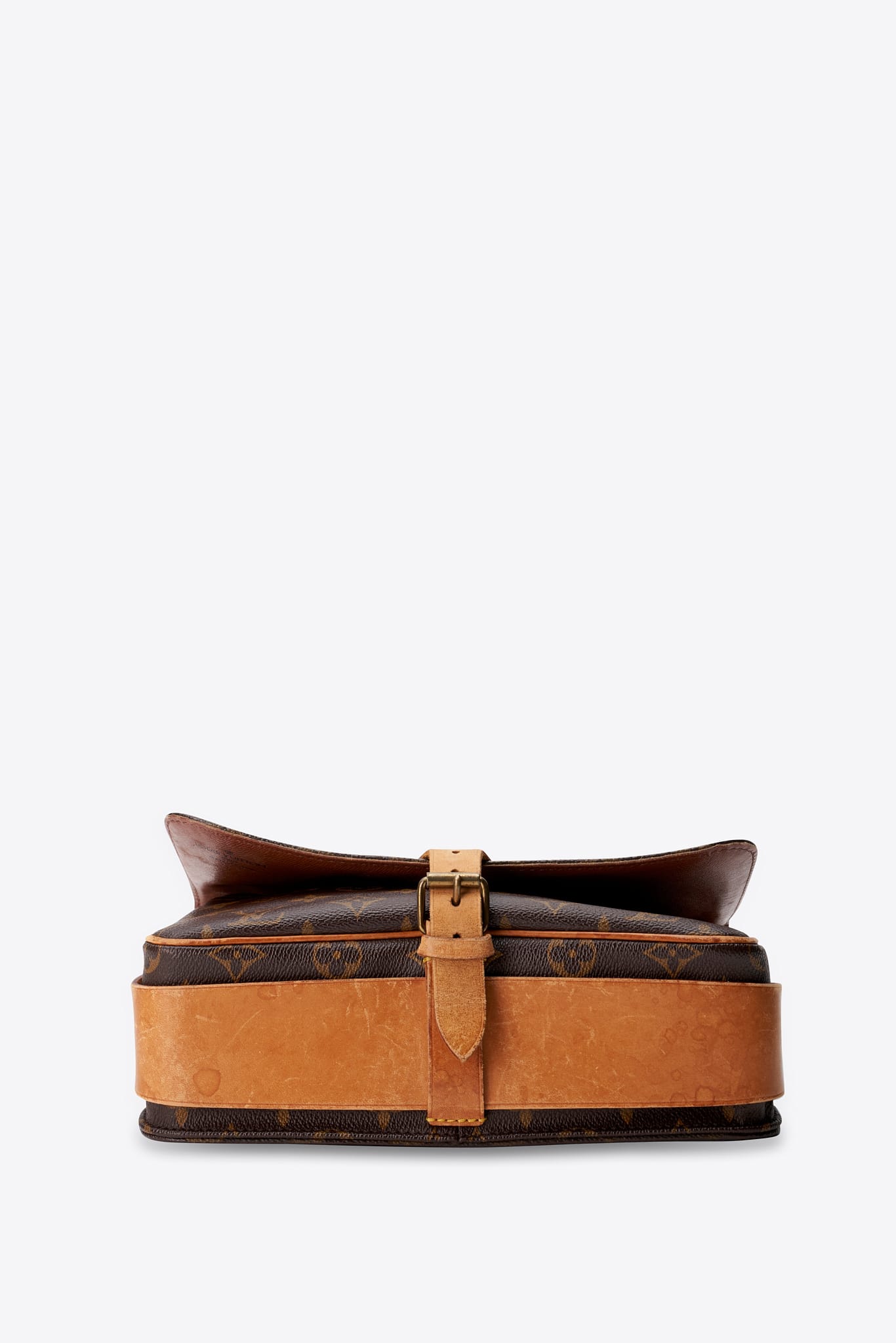 Vintage Louis Vuitton Cartouchière GM Monogram Shoulder Bag