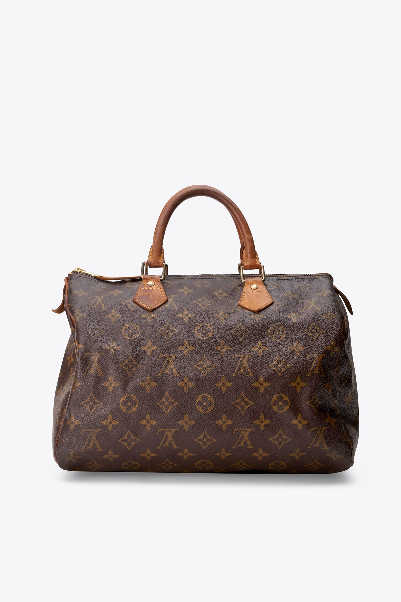 Louis Vuitton 30 Speedy Bag in braunem Monogramm beschichtete Leinwand
