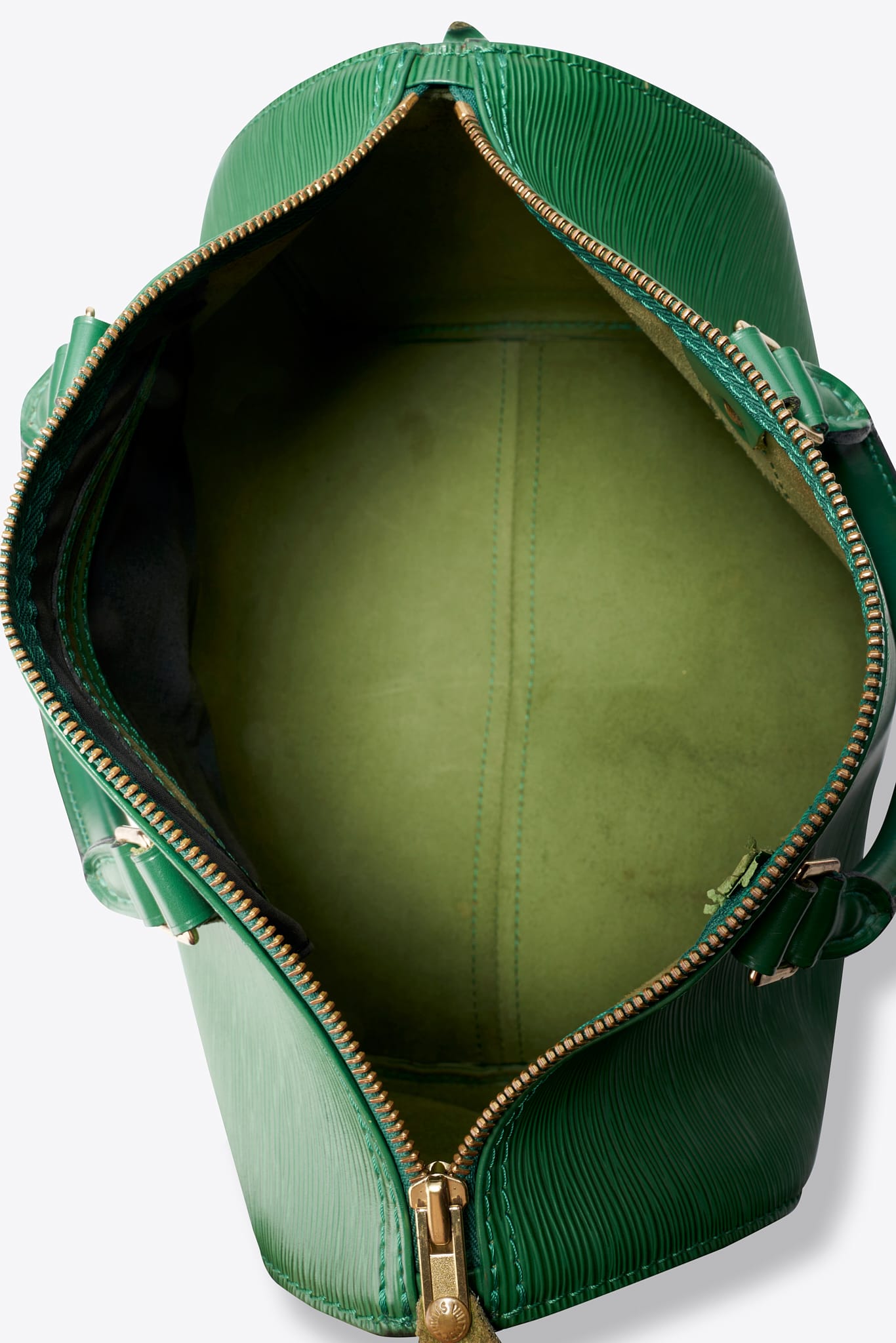 Vintage Louis Vuitton Speedy 30 in Green Epi Leather