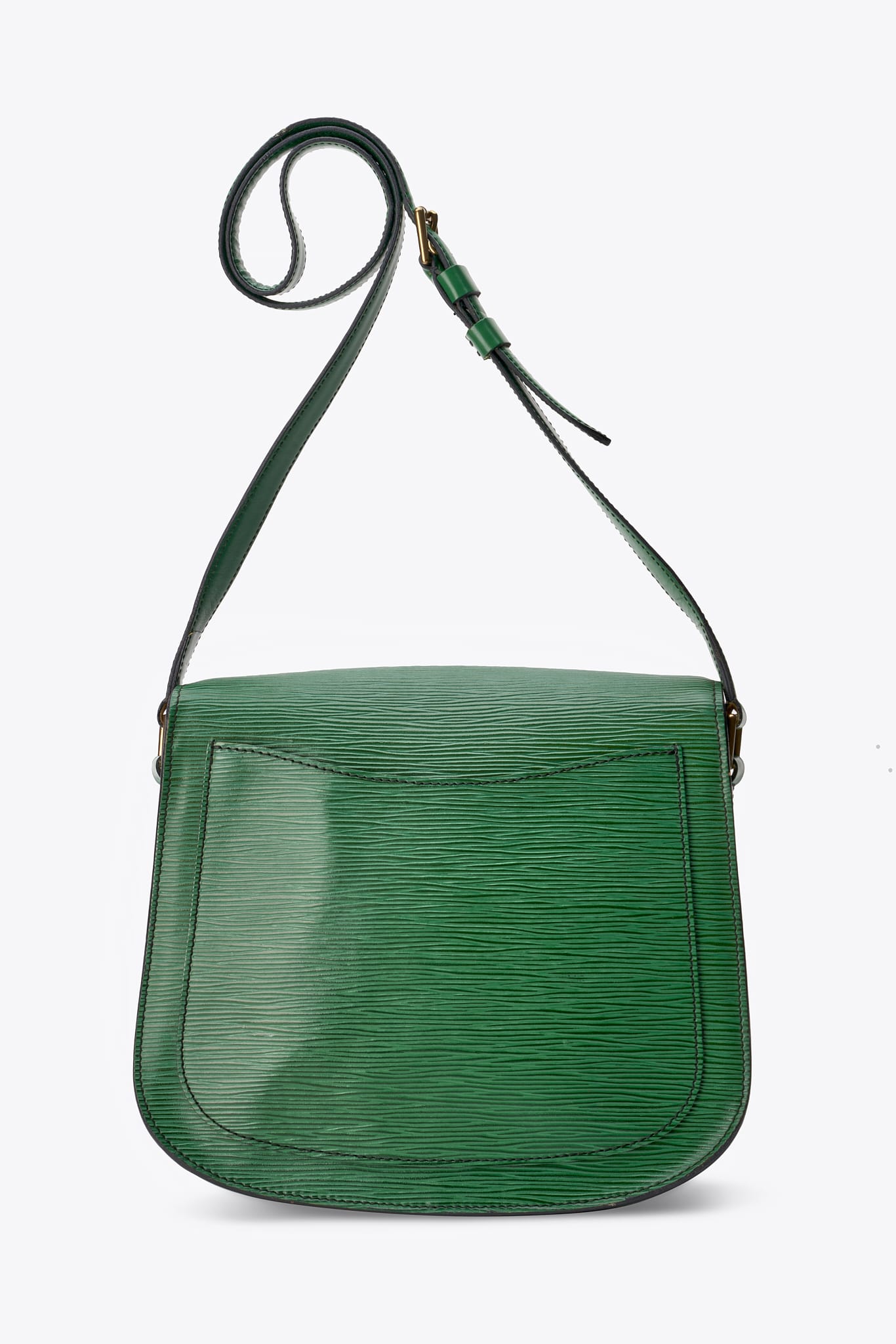Louis Vuitton Saint Cloud Green Epi Leather Crossbody Bag