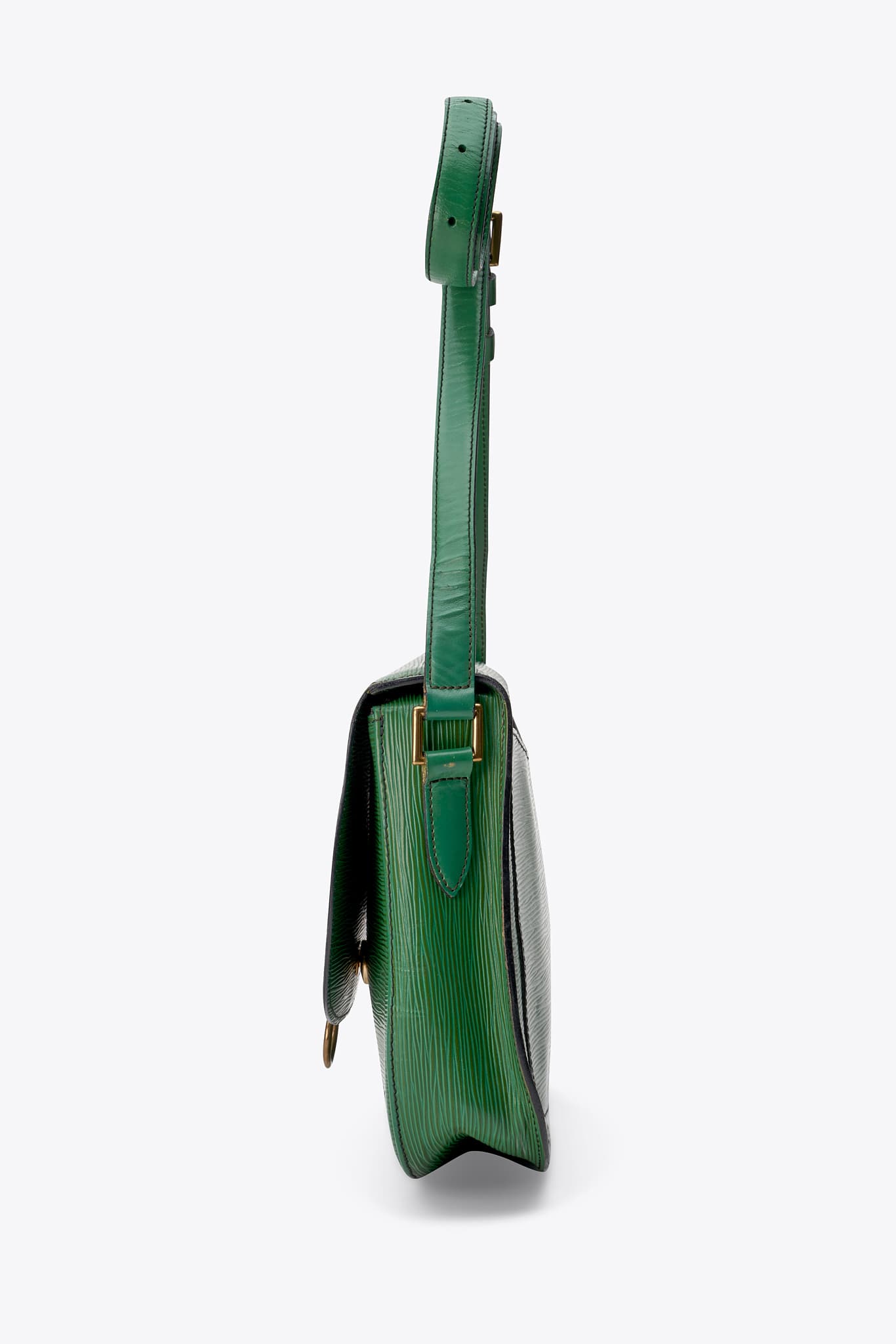 Louis Vuitton Saint Cloud Green Epi Leather Crossbody Bag