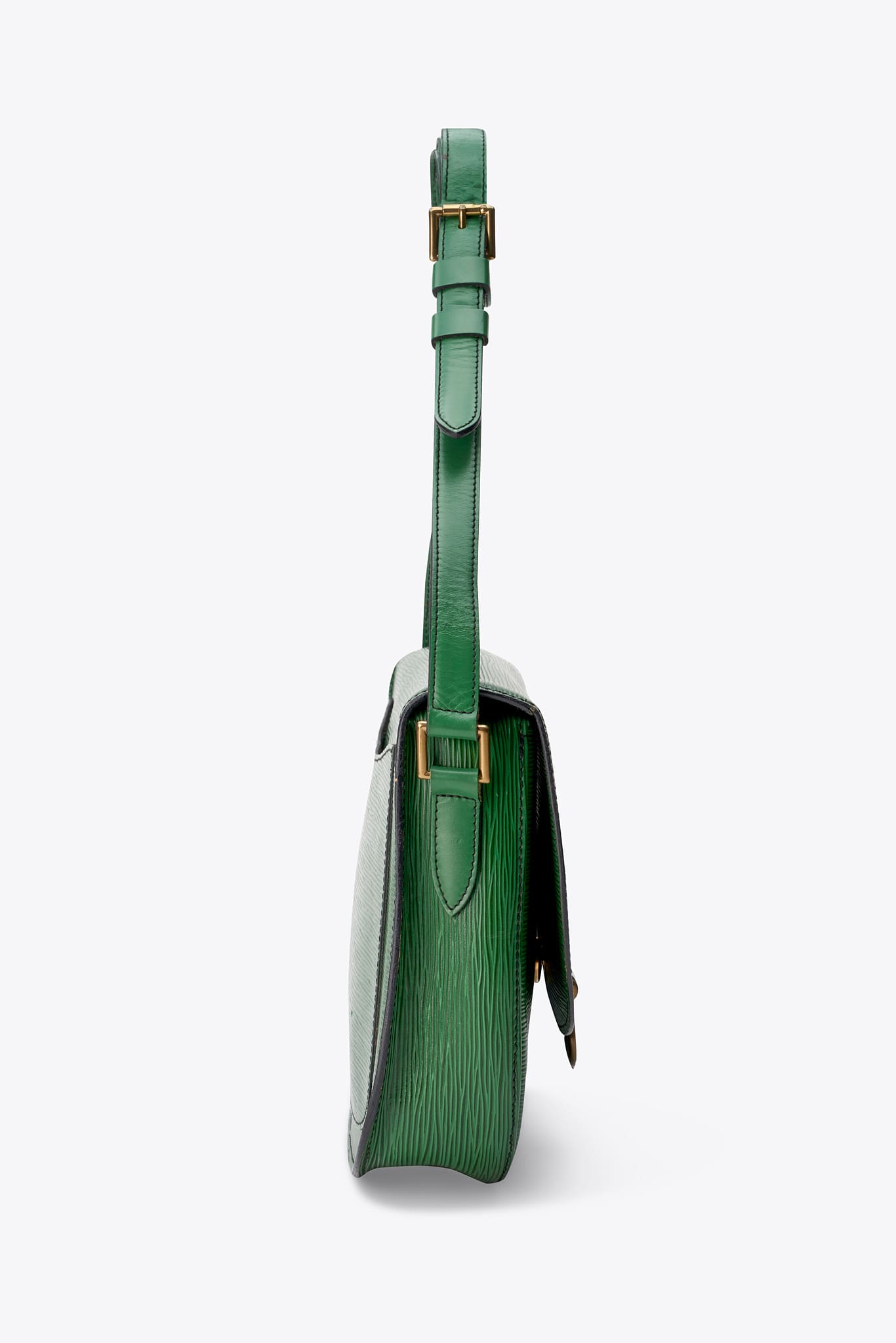 Louis Vuitton Saint Cloud Green Epi Leather Crossbody Bag