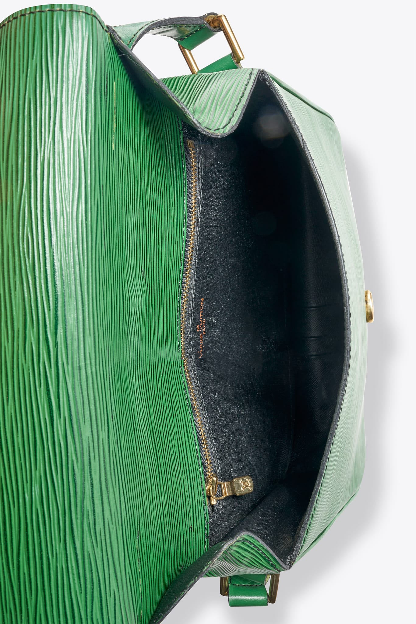 Louis Vuitton Saint Cloud Green Epi Leather Crossbody Bag