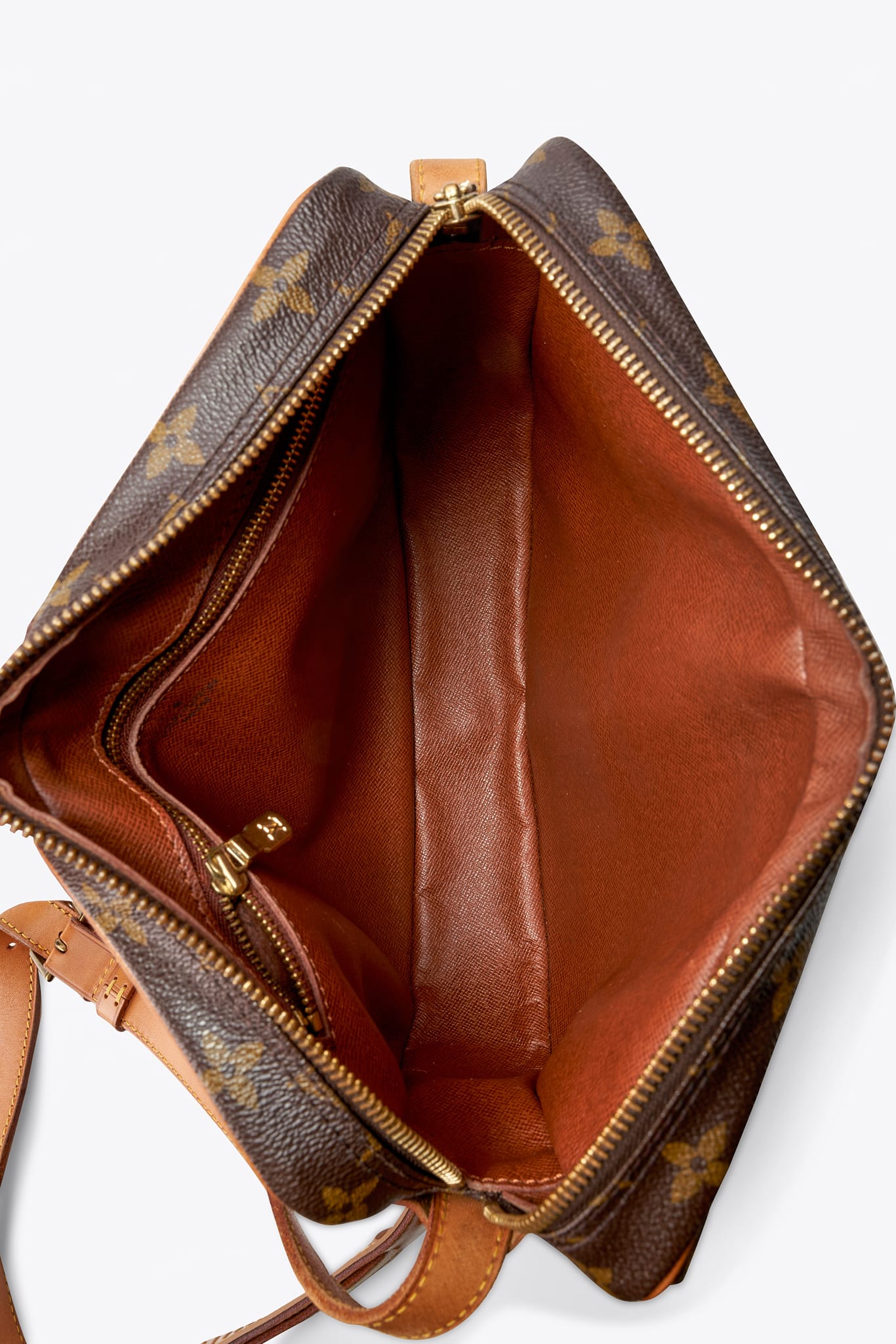 Vintage Louis Vuitton Jeune Fille Monogramm Leinwand Brown Bag