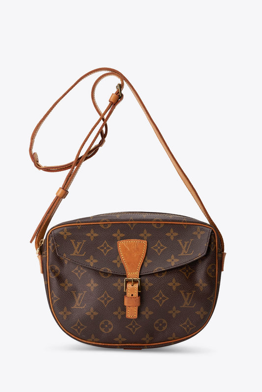 Vintage Louis Vuitton Jeune Fille Monogram Canvas Brown Bag