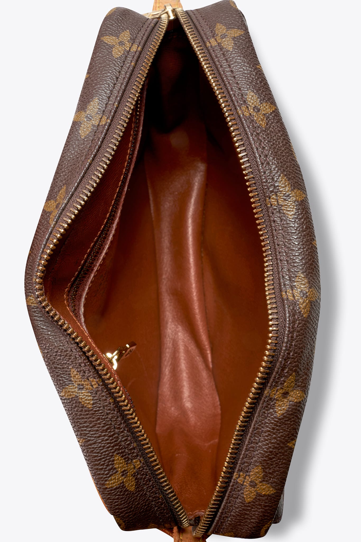 Vintage Louis Vuitton Jeune Fille Monogram Canvas Brown Bag