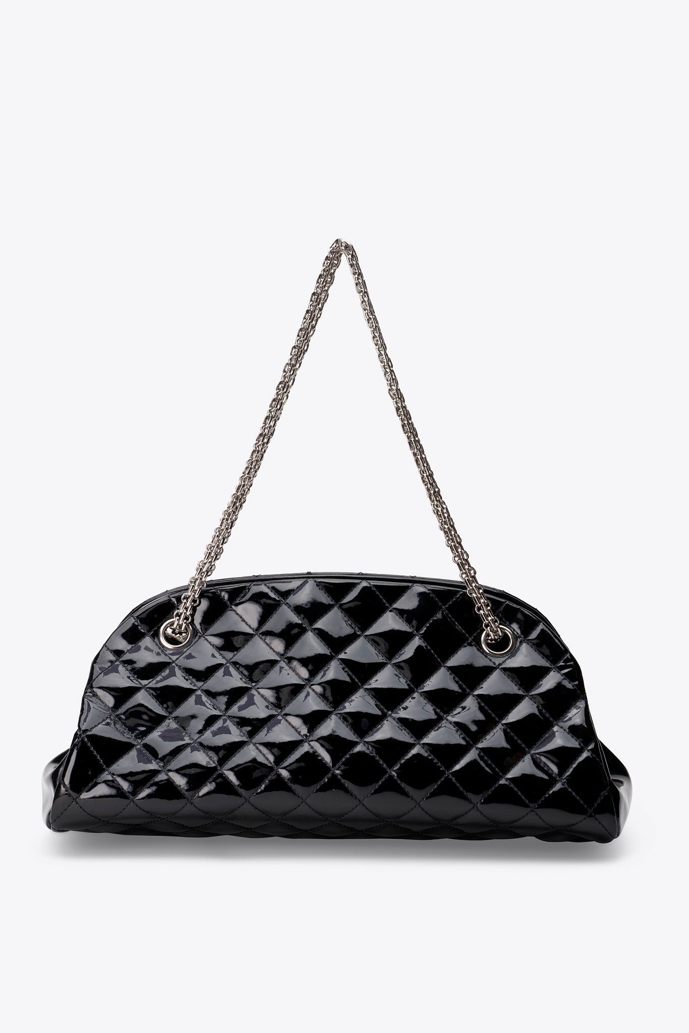 Vintage Chanel Diana Flap Bag aus schwarzem Lammleder mit 24 Karat vergoldeter Hardware
