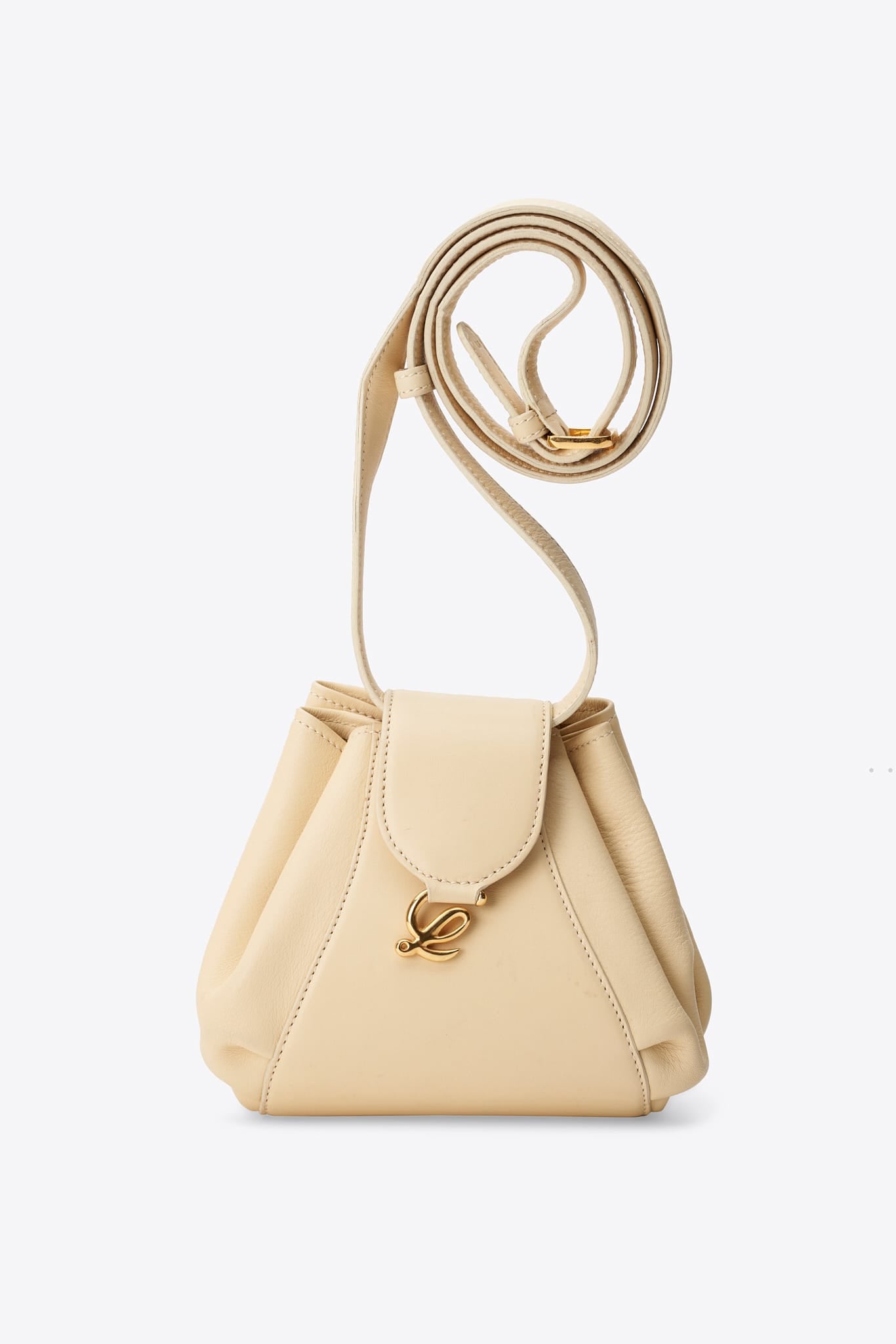 Vintage Loewe Butter Leather Shoulder Bag