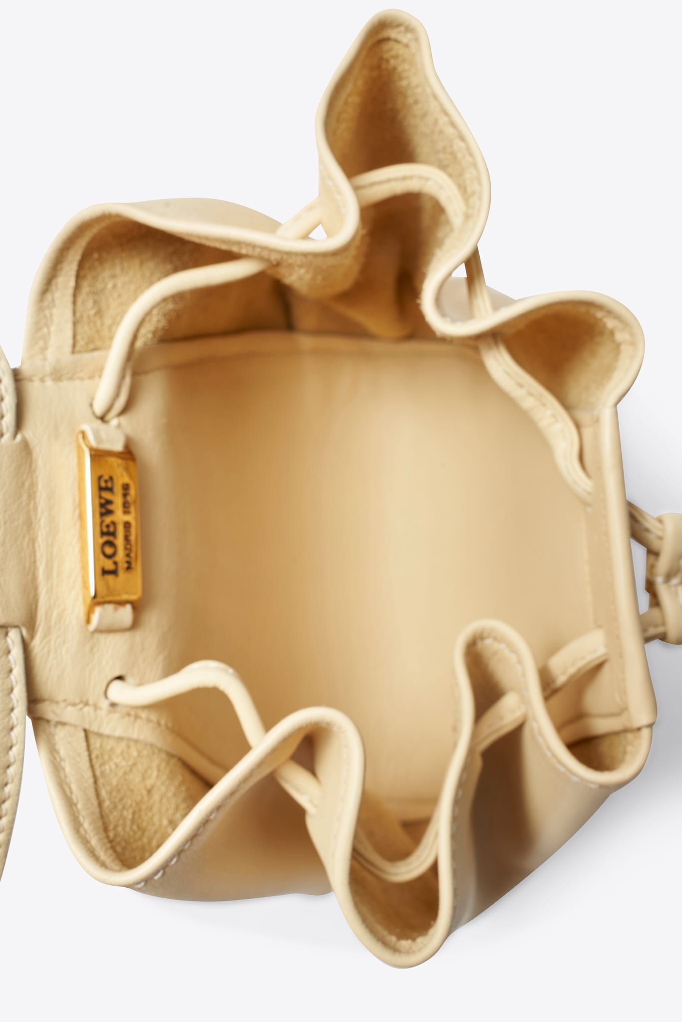 Vintage Loewe Butter Leather Shoulder Bag