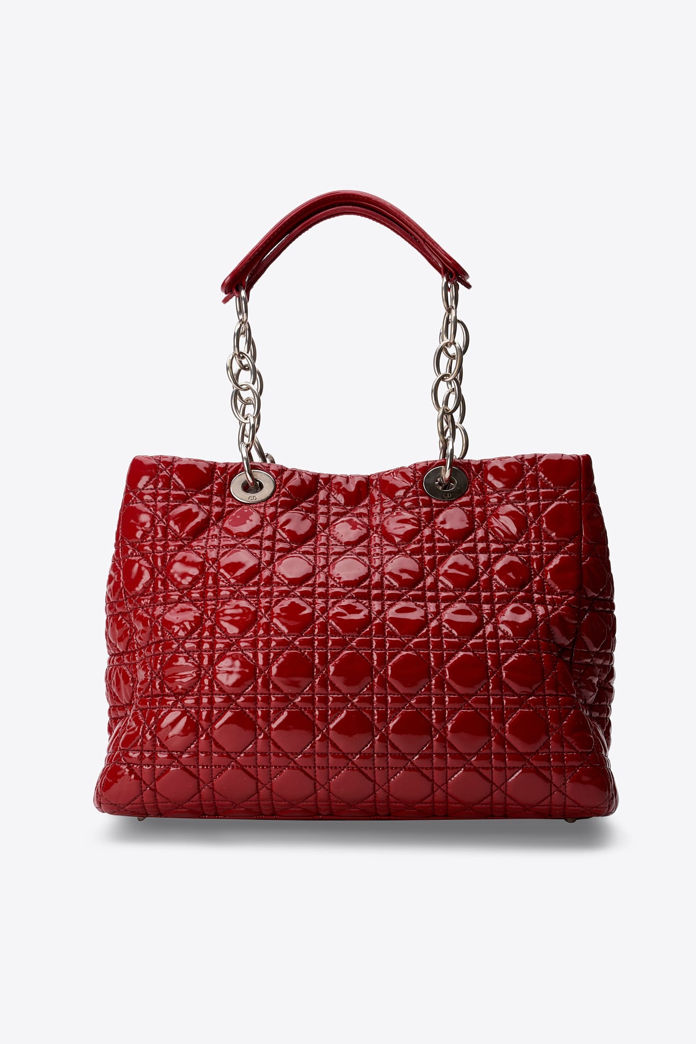 Dior Vintage Schultertasche aus Nylon mit Leopardenmuster