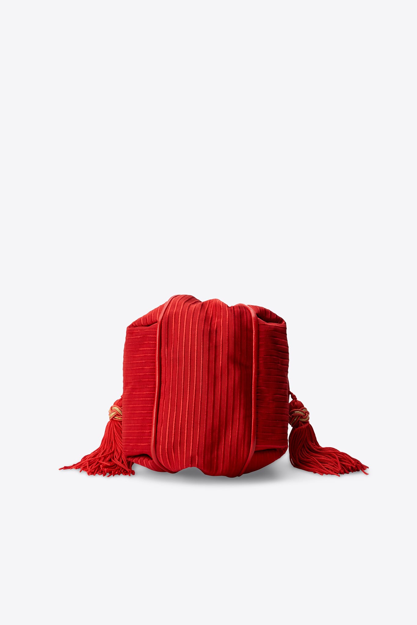 Vintage Loewe Red Tassel Mini Bag – The Hosta