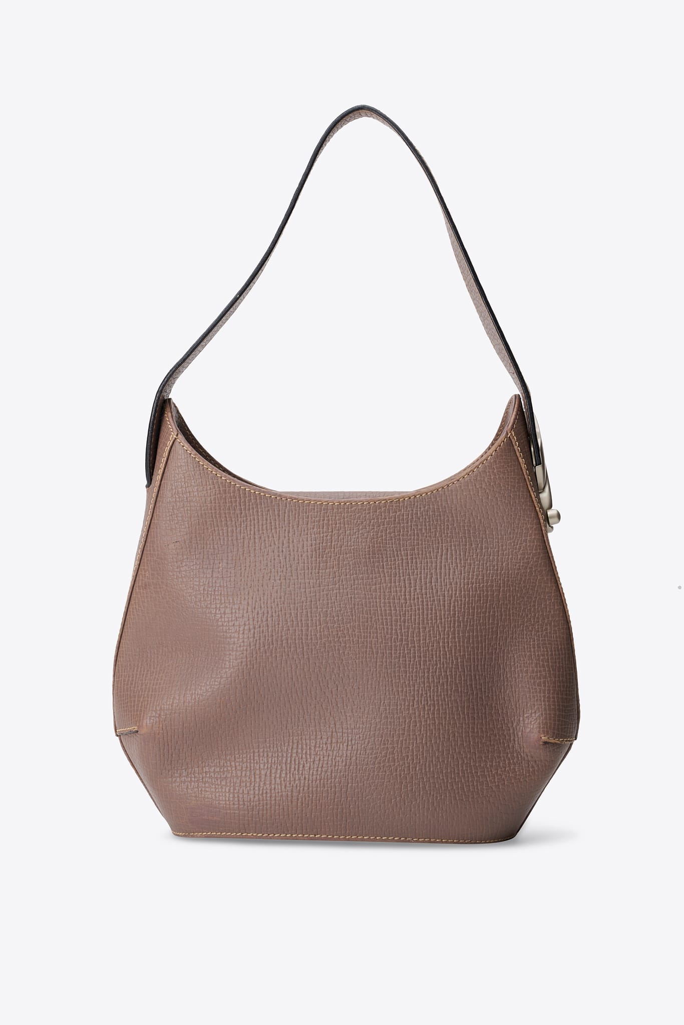 Vintage Loewe Tan Leder Umhängetasche