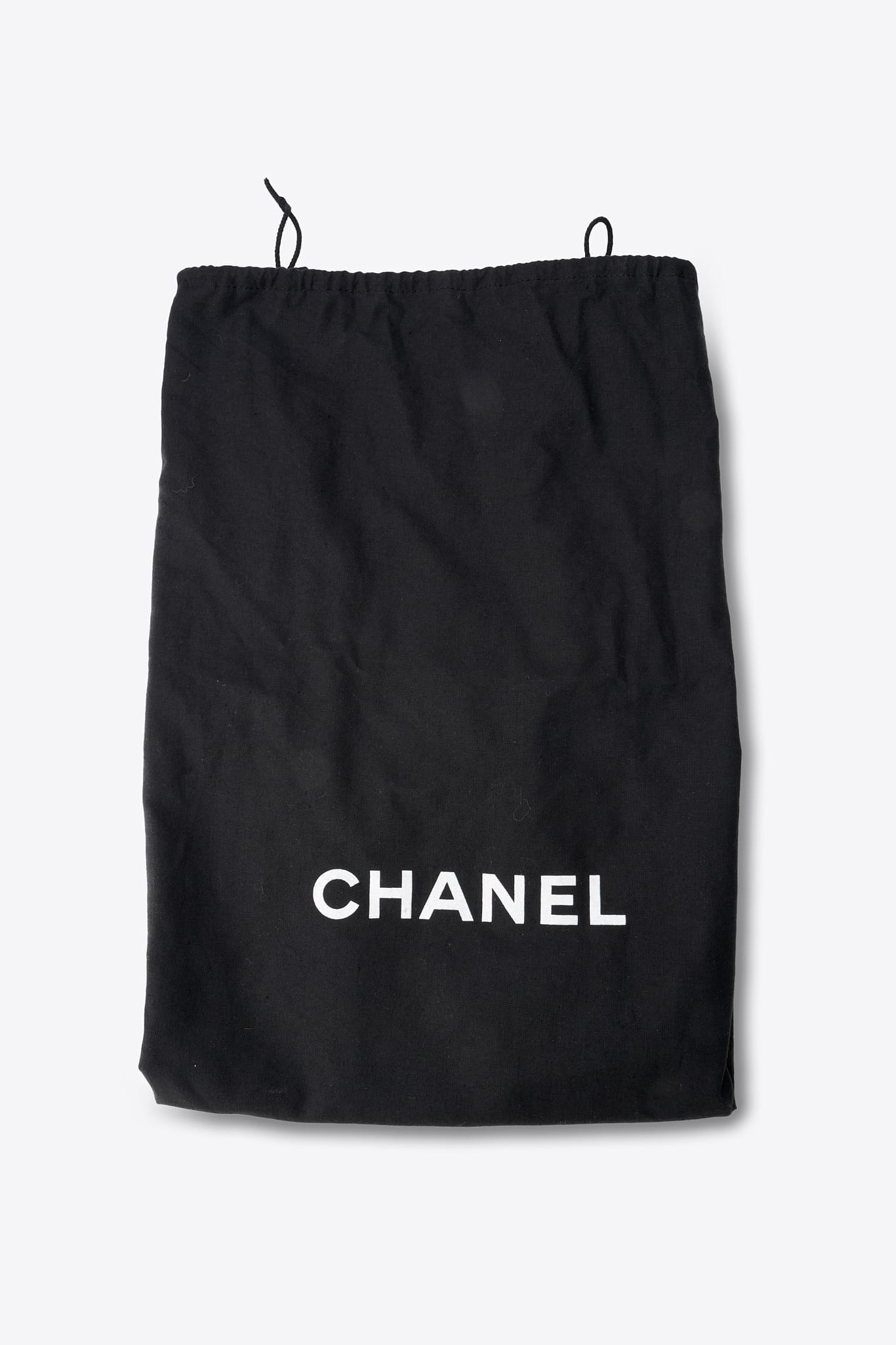 Vintage Chanel Beige Patent Leather Chain Tote Bag