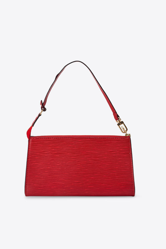 Vintage Louis Vuitton Pochette Red Epi Leather