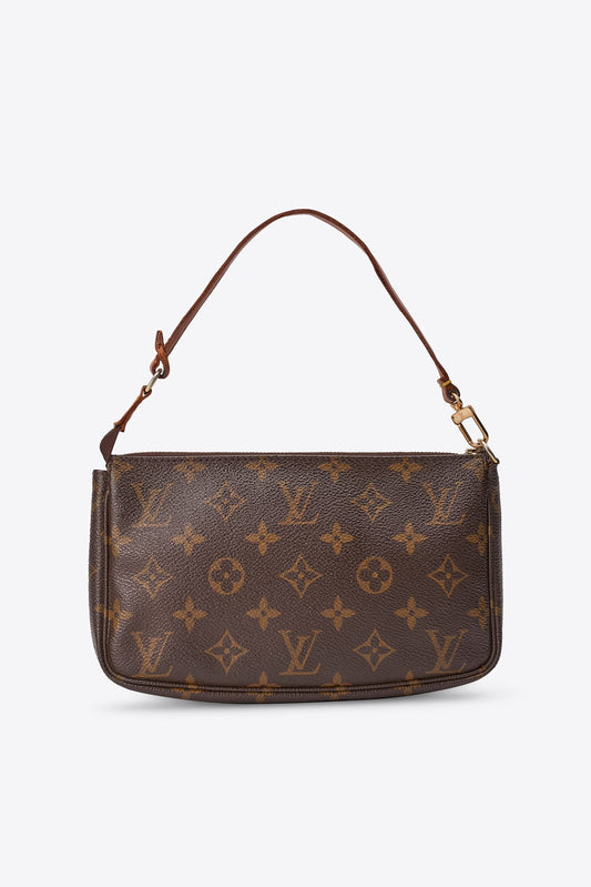 Vintage Louis Vuitton Pochette Monogramm Leinwand