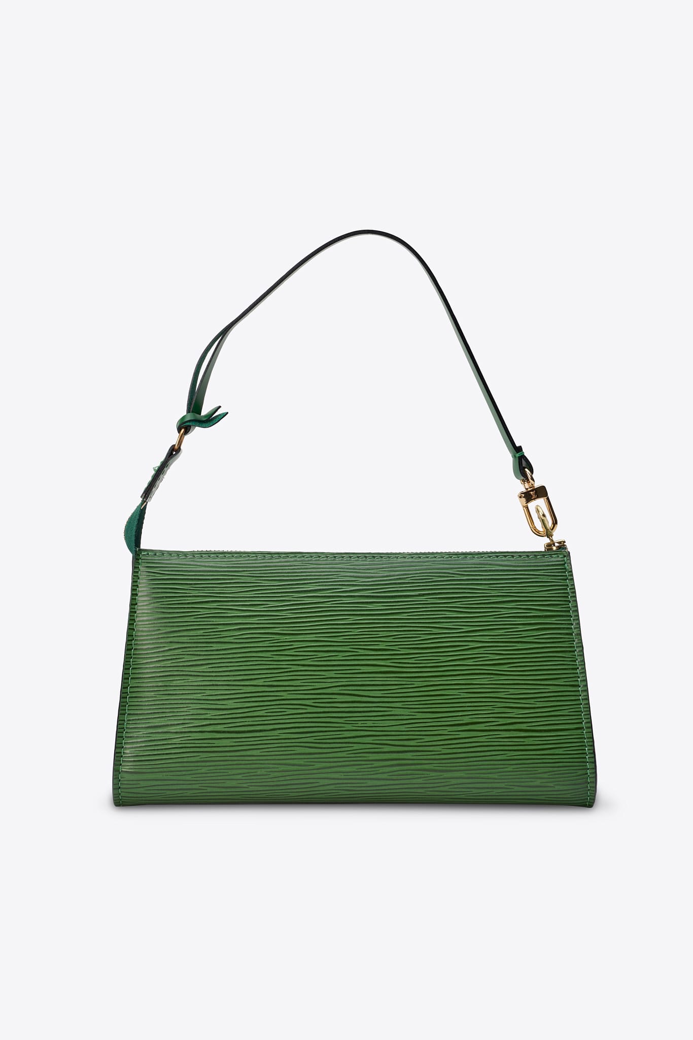 Vintage Louis Vuitton Pochette Green Epi Leather