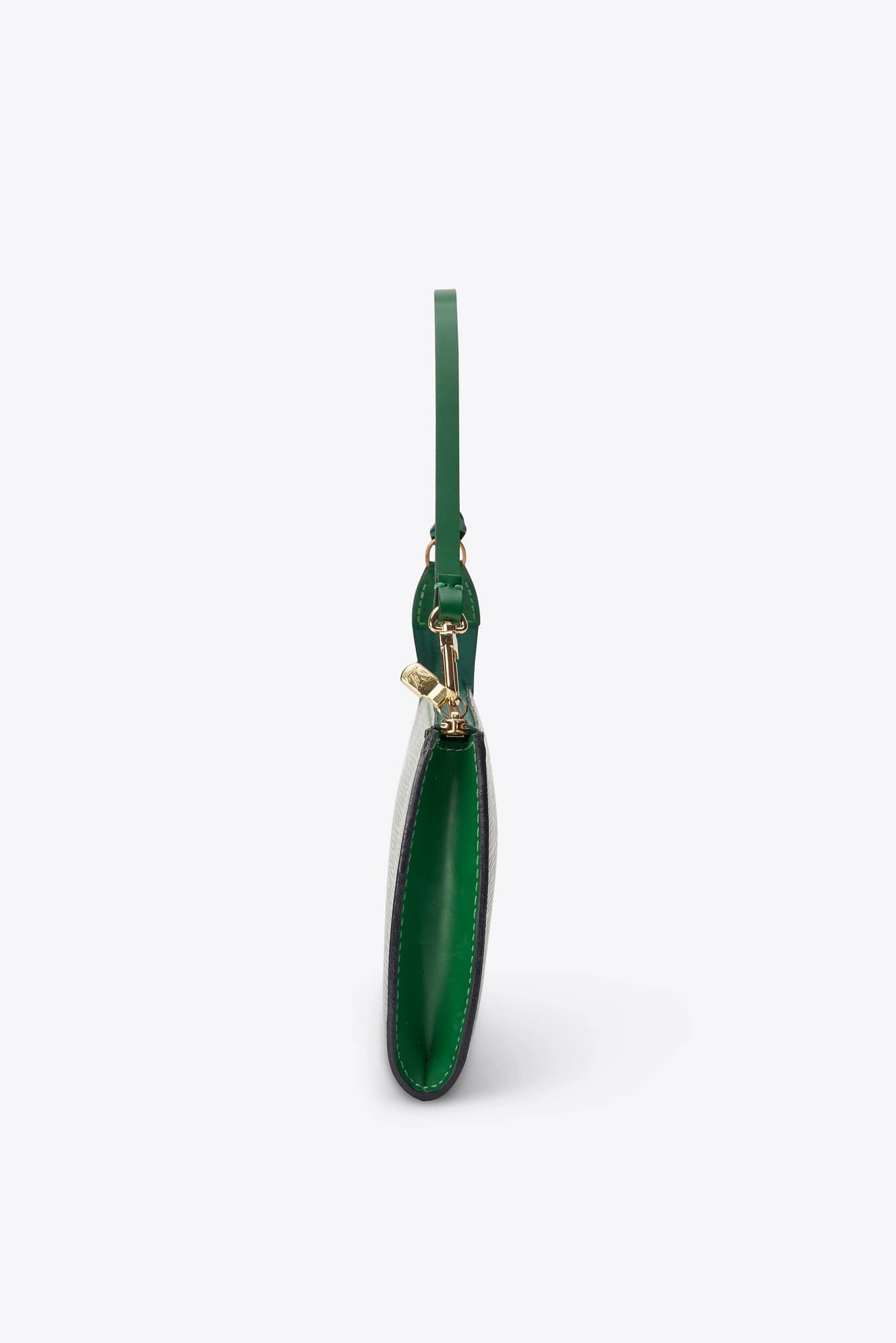 Vintage Louis Vuitton Pochette Green Epi Leather