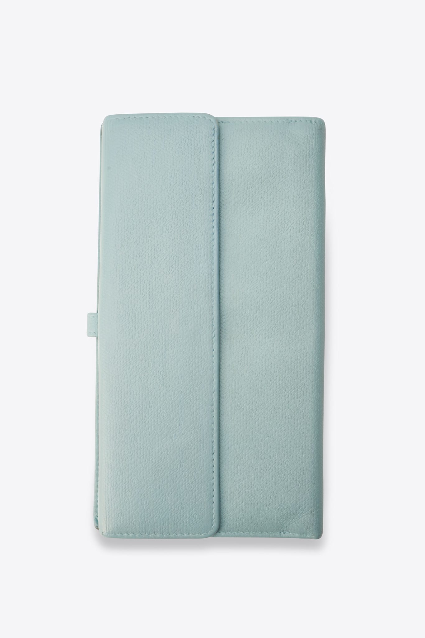 Vintage Chanel Blue Caviar Leather Wallet