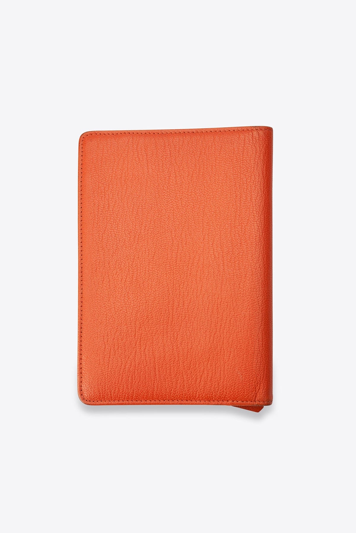 Vintage Chanel Orange Leather Wallet
