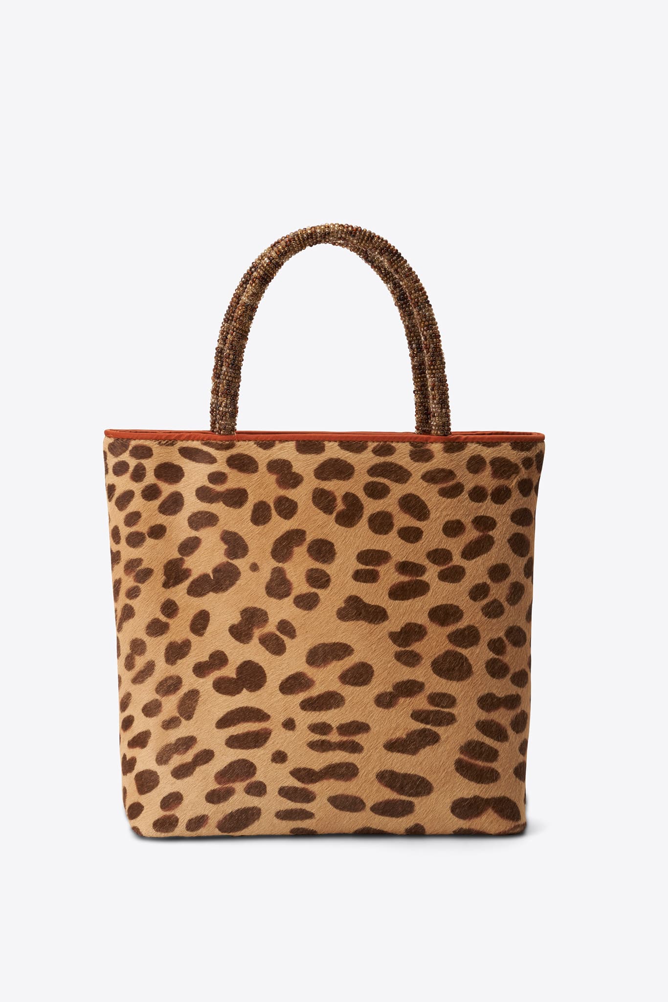 Bolsa de impresión de Leopard Christian Dior Vintage