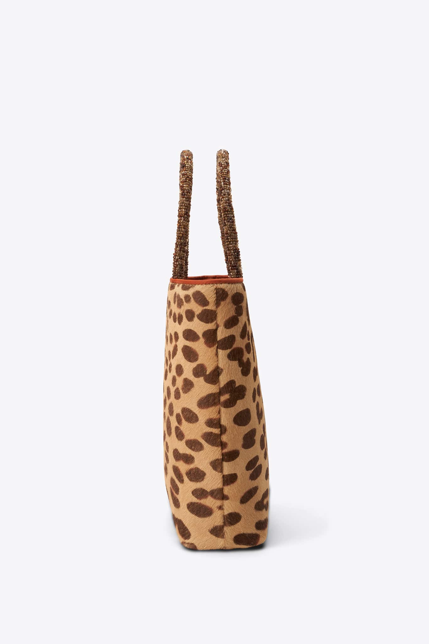 Bolsa de impresión de Leopard Christian Dior Vintage