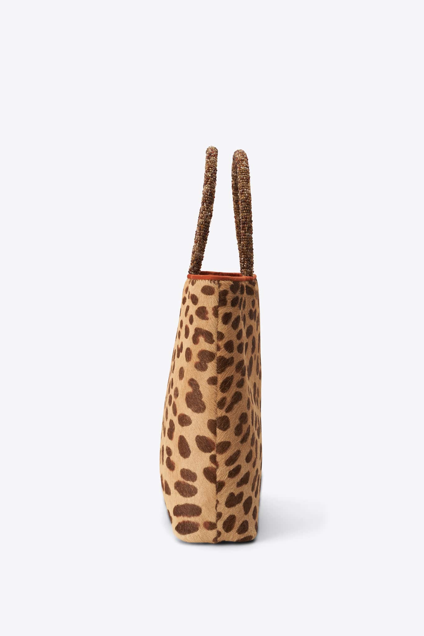 Bolsa de impresión de Leopard Christian Dior Vintage